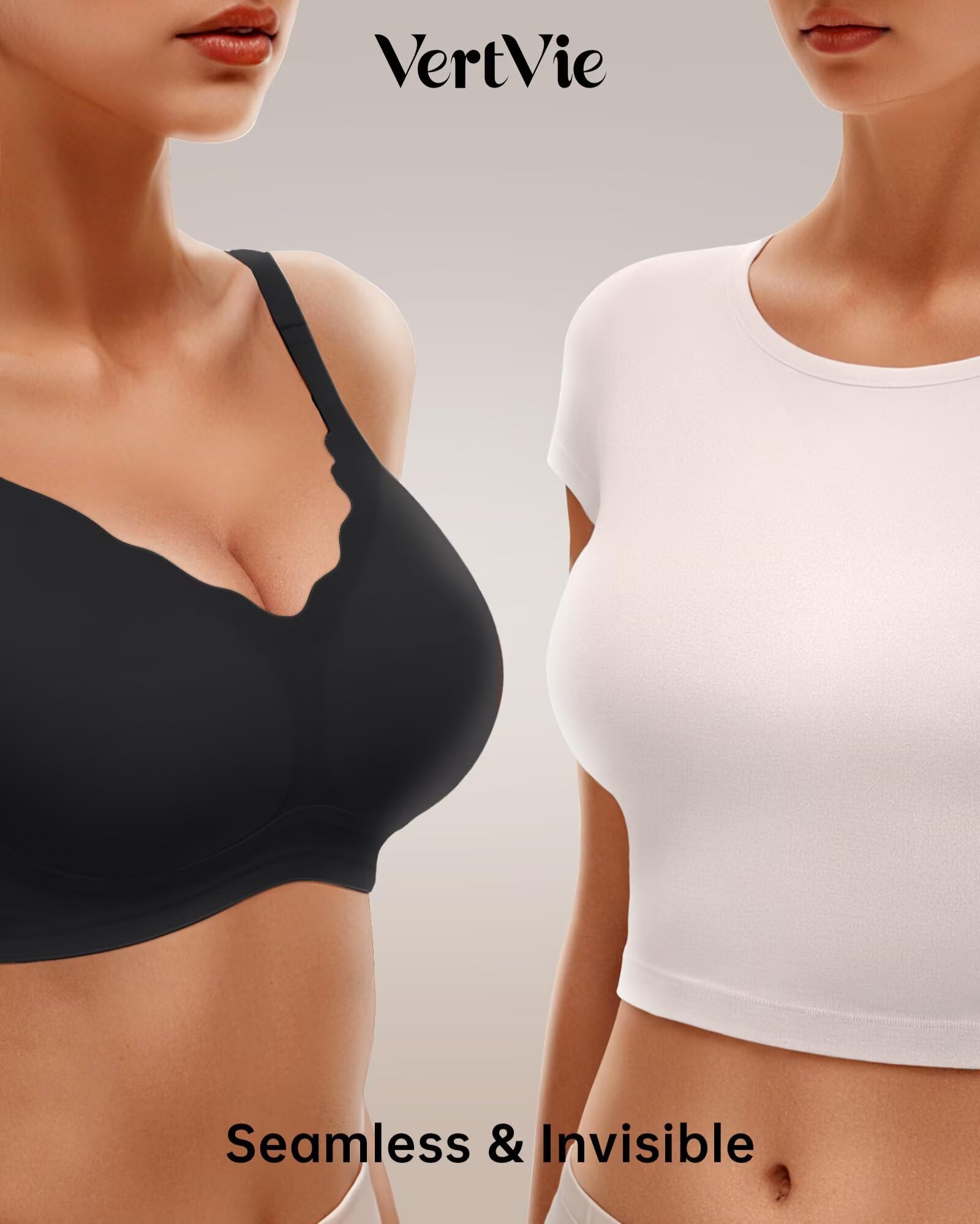 Seamless Jelly Bra No Underwire Supportive Bralette