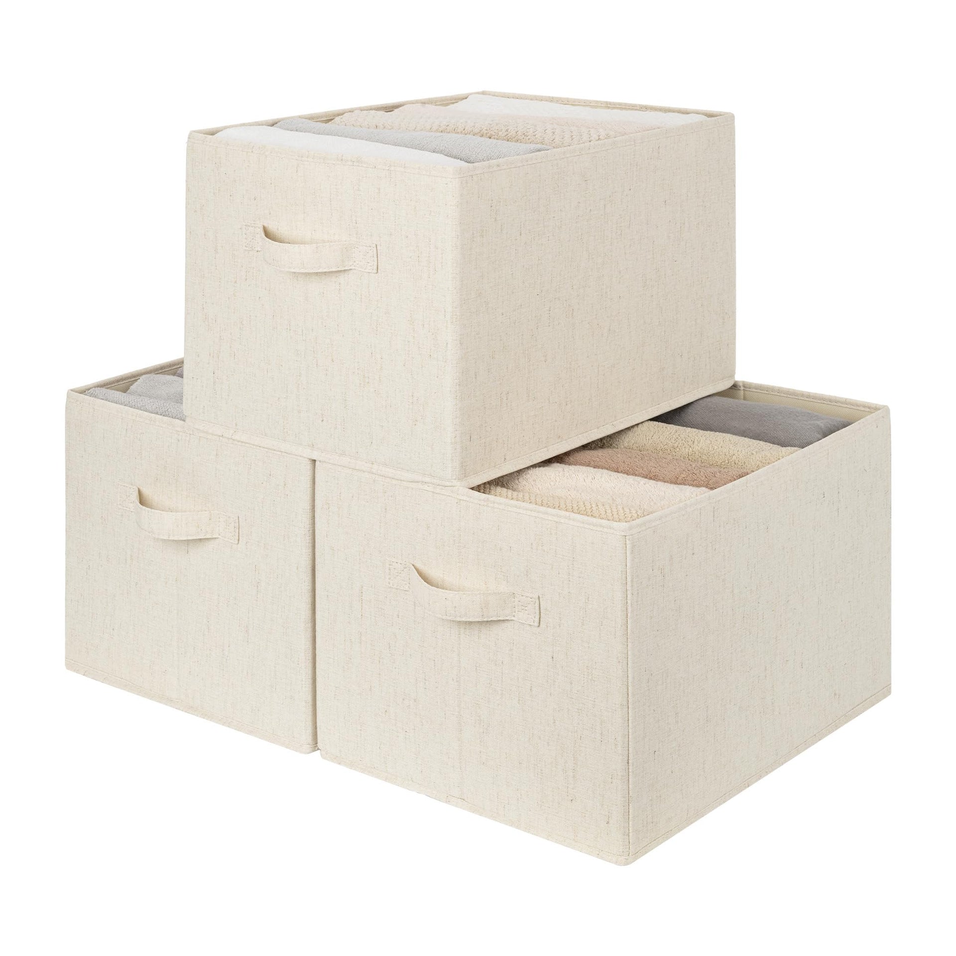 Closet Storage Bins (3 Count)