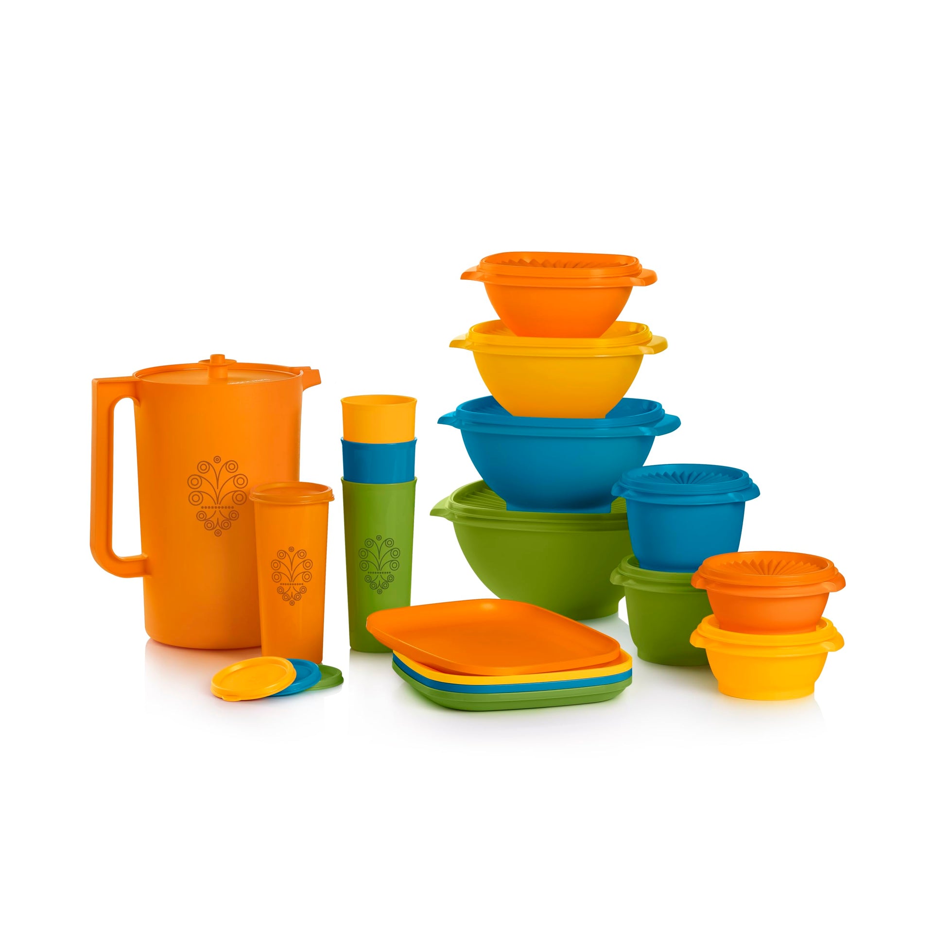 Heritage 30 Piece Get it All Retro Color Collection Set