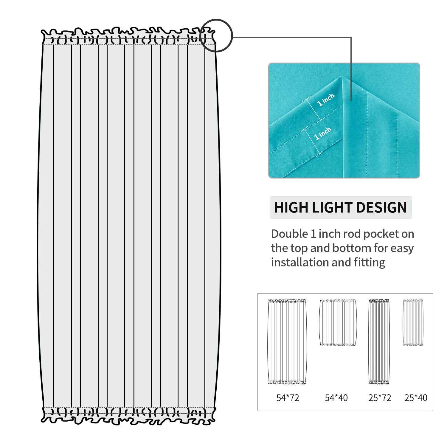 French Door Curtains