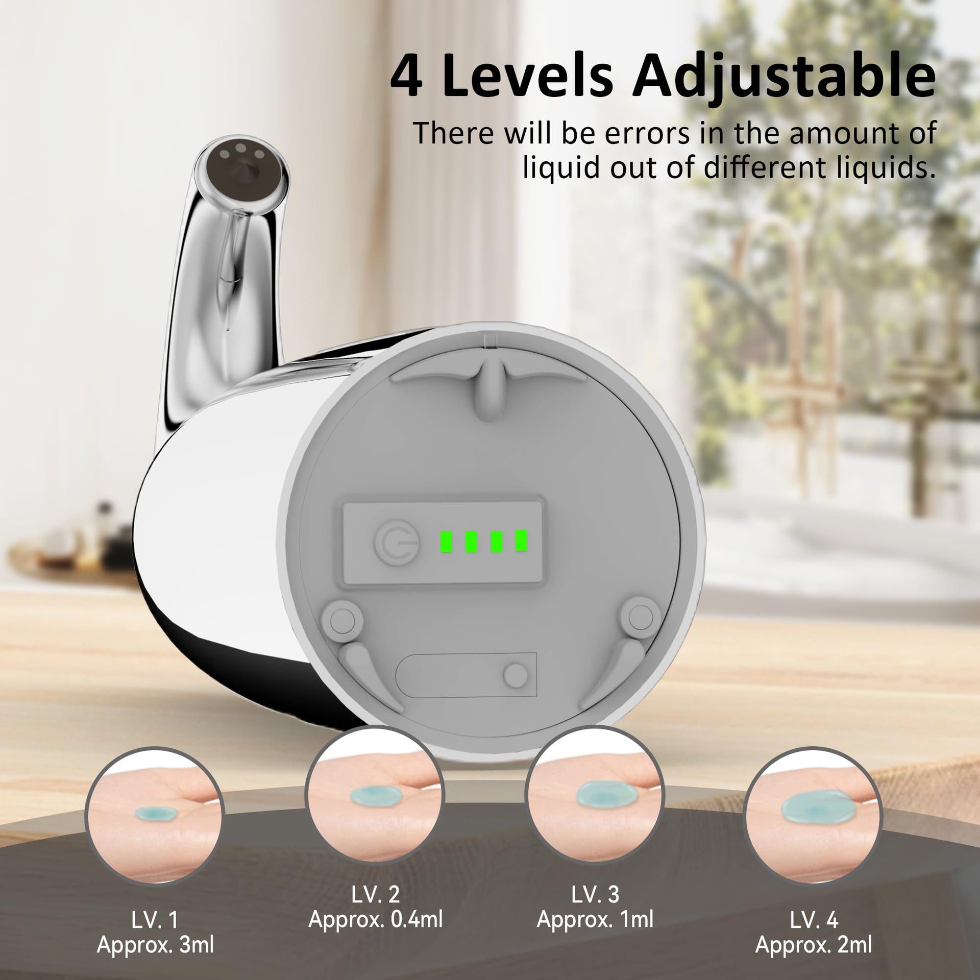 Touchless Automatic Soap Dispenser 400ml Rechargeable