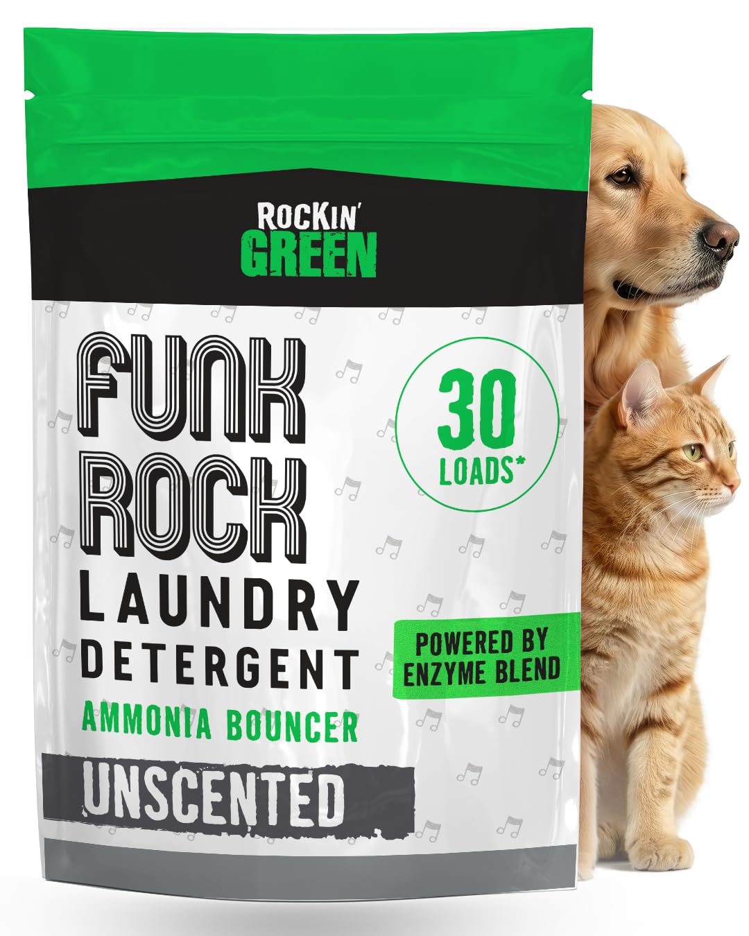 Pre Soak Laundry Detergent Unscented Funk Rock 30 Loads (16 Ounce)