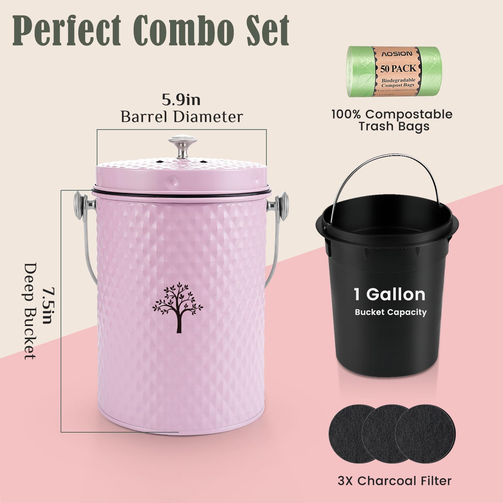 Countertop Compost Bin