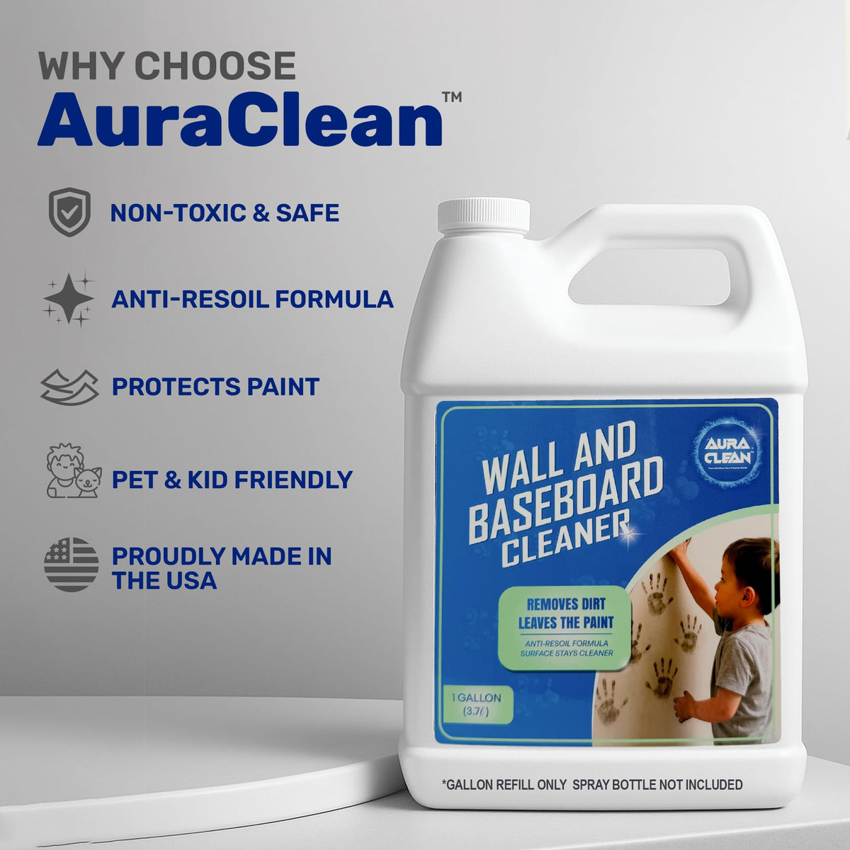 Wall & Baseboard Cleaner (128 Fl Oz)