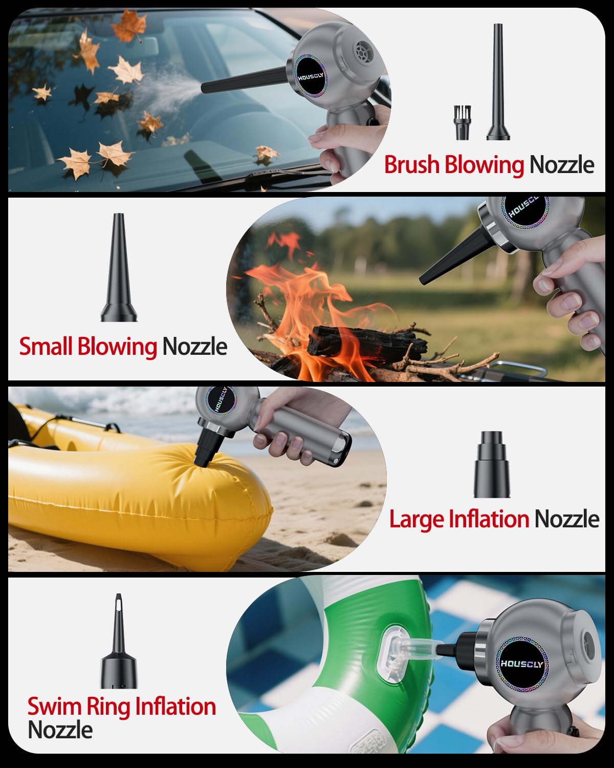 Car Vacuum Cordless Mini Handhled 4