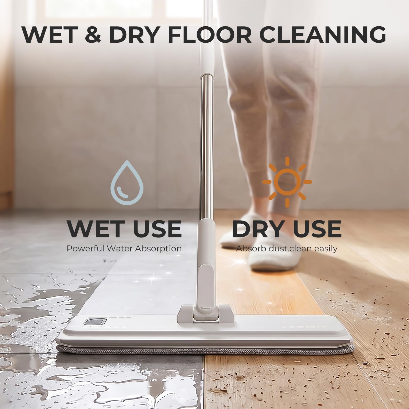 Mop and Bucket with Wringer Set