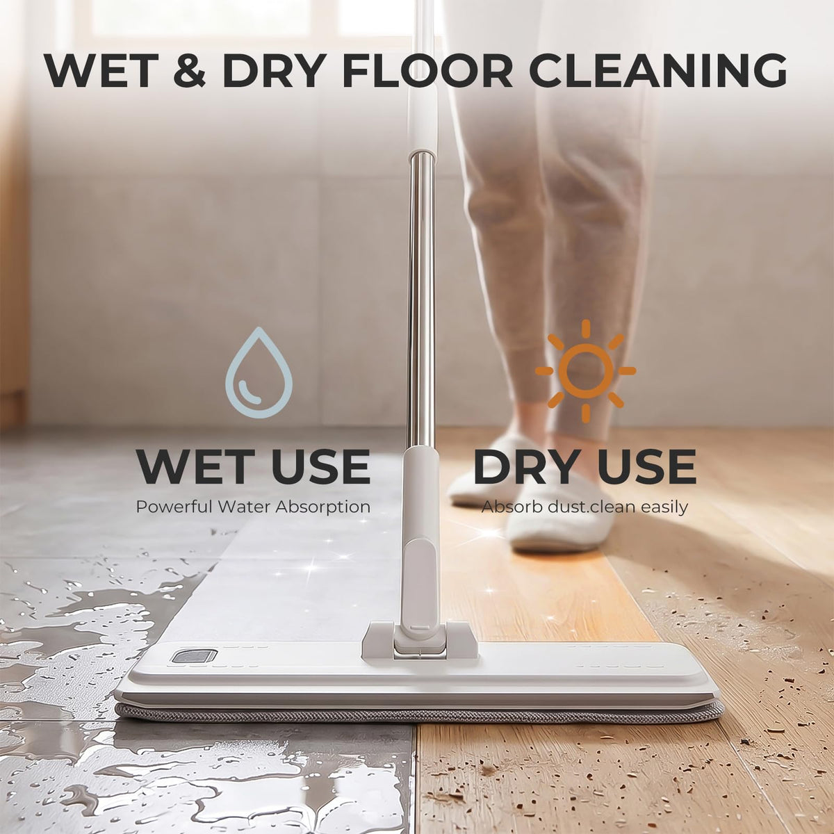 Mop and Bucket with Wringer Set