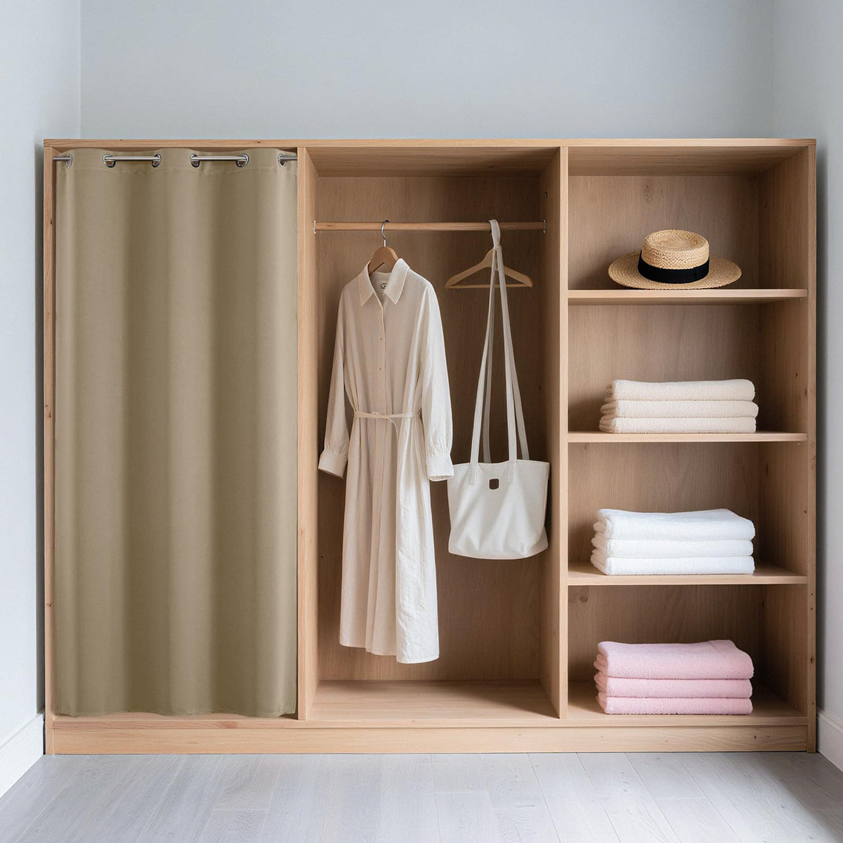 Door Curtain Blackout Curtains for Doorway Privacy Closet Drapes