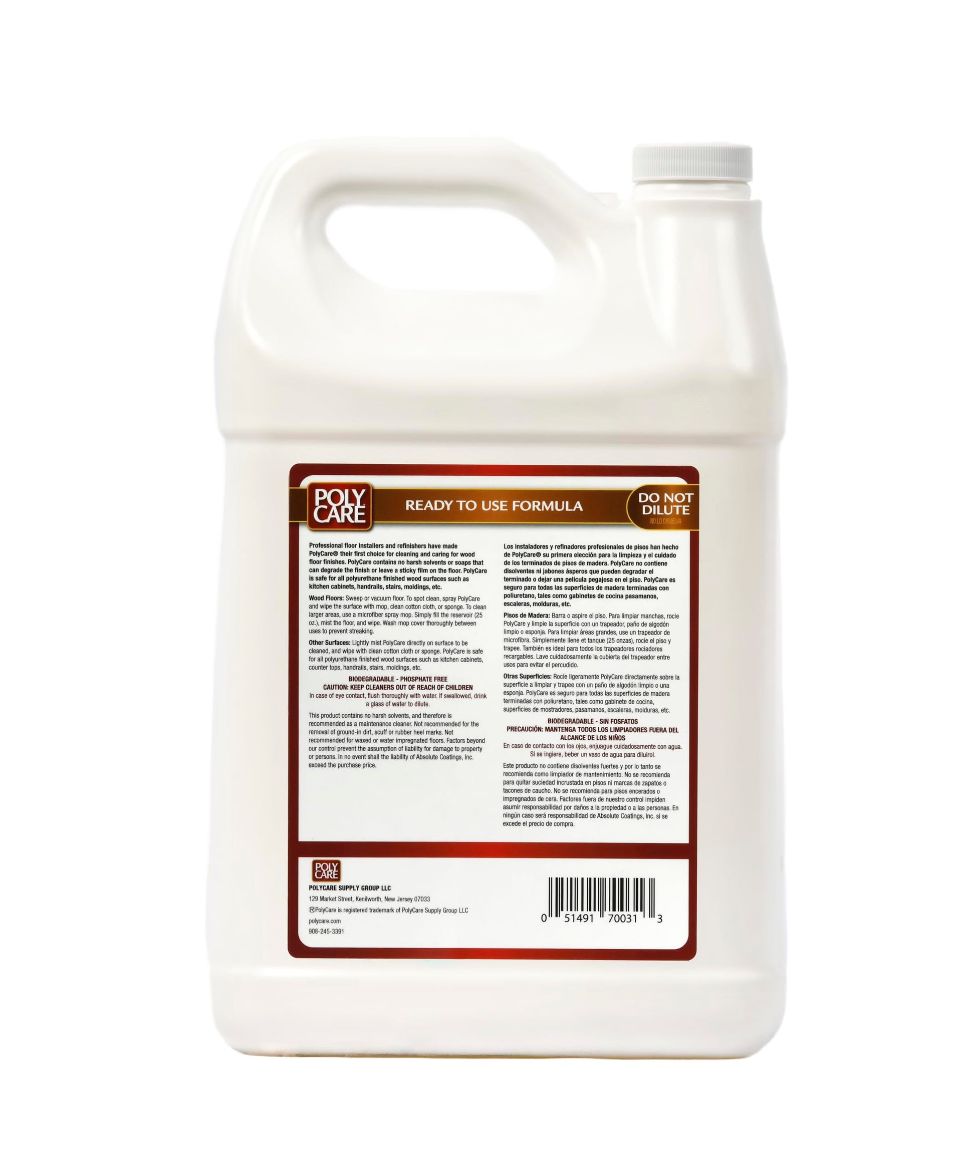 Hardwood Floor Cleaner Refill (128 Fl Oz)