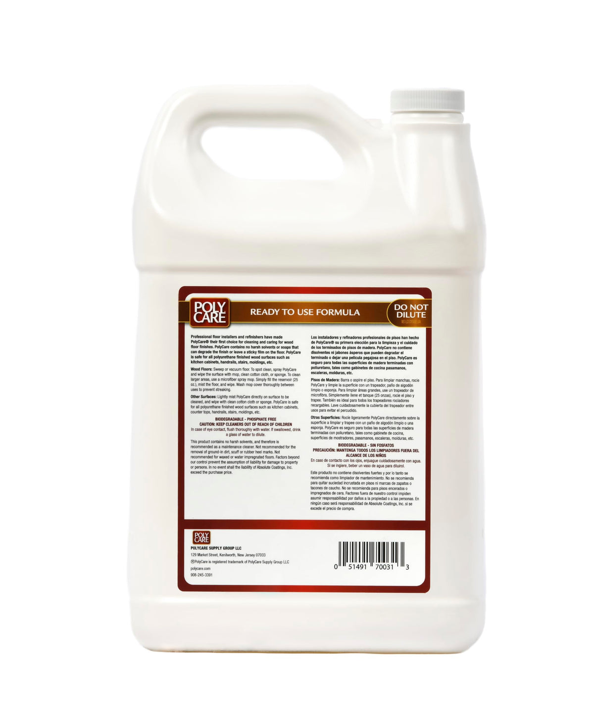 Hardwood Floor Cleaner Refill (128 Fl Oz)