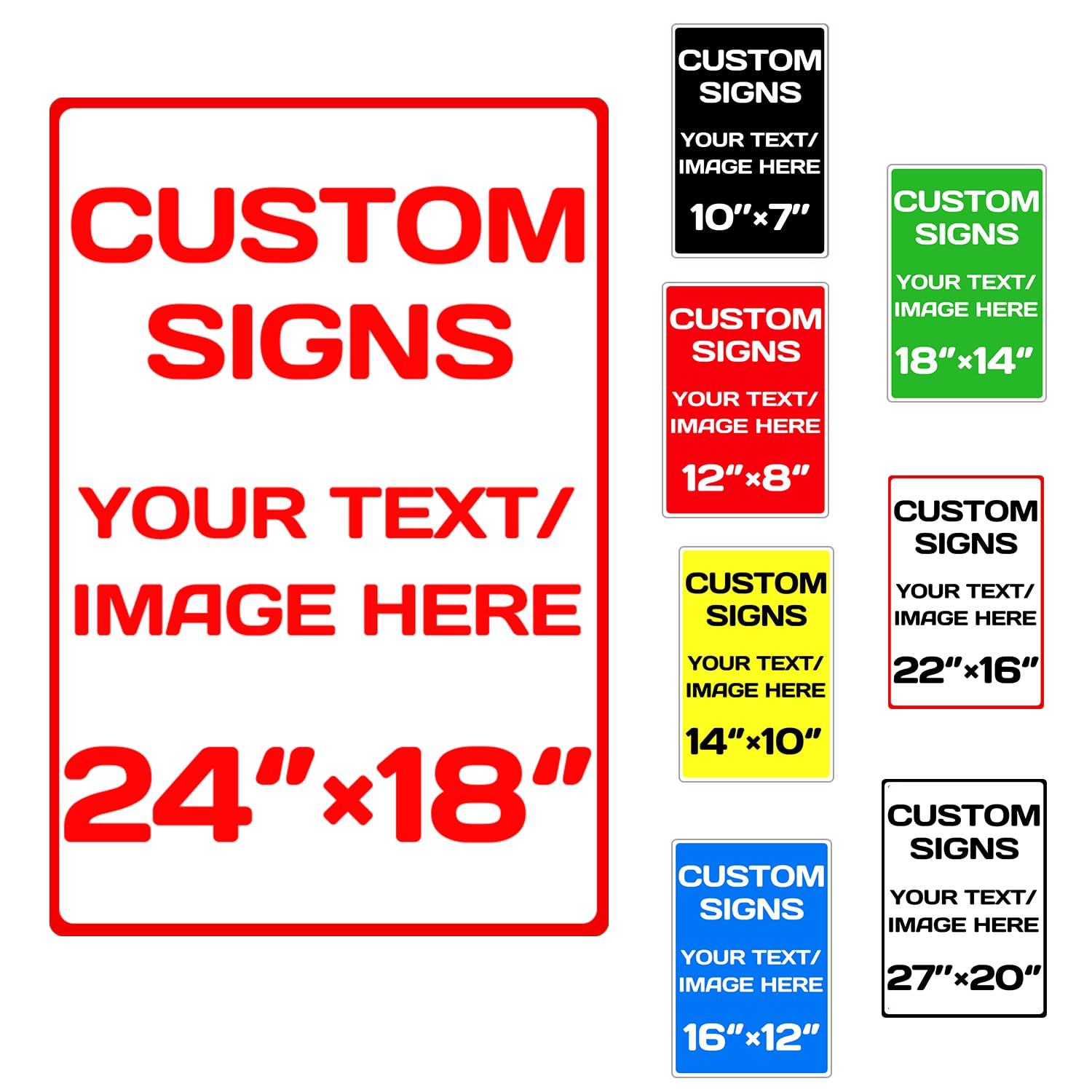 Personalized signs