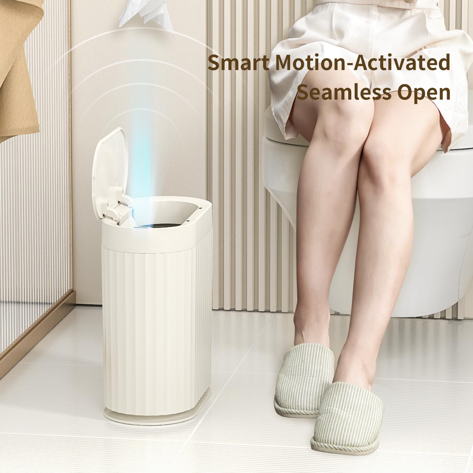 Small Trash Can for Bathroom