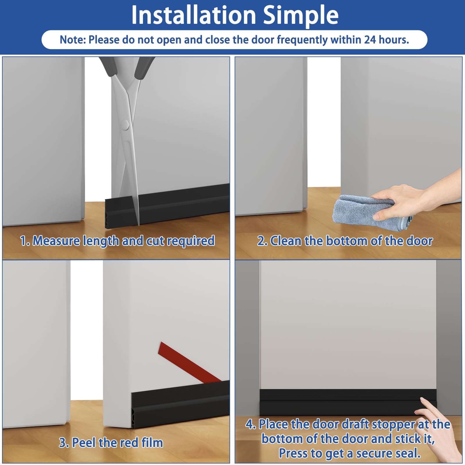 Under Door Draft Stopper