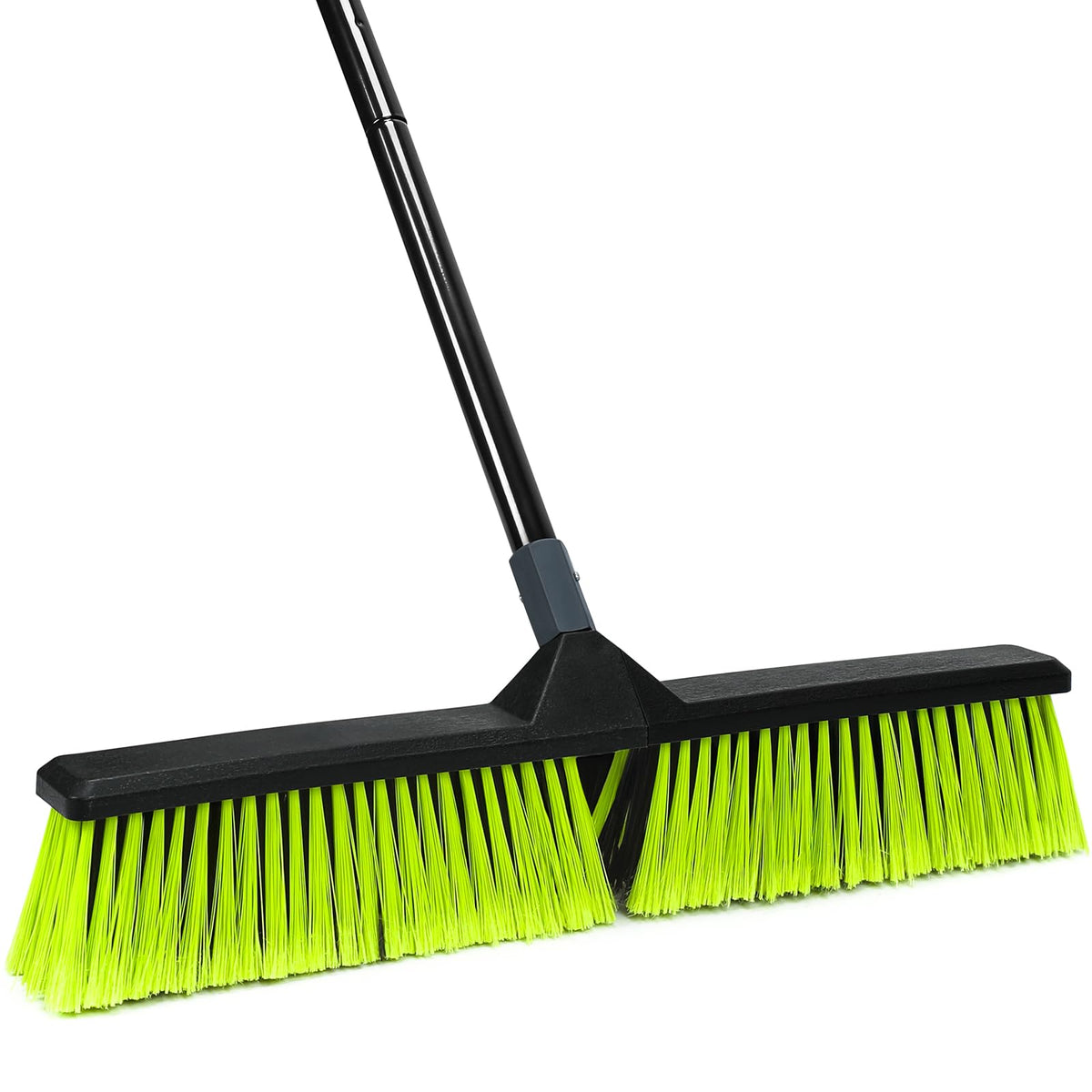 24 Inch Push Broom Outdoor with Stiff Bristle