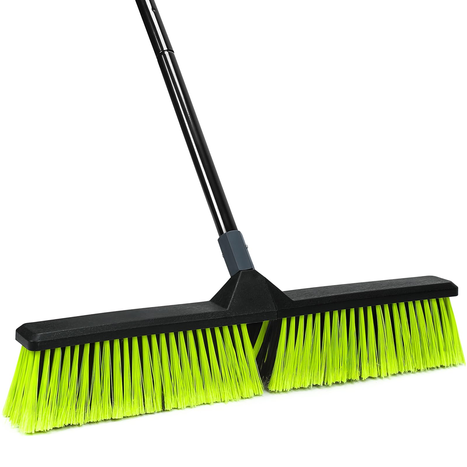 24 Inch Push Broom Outdoor with Stiff Bristle