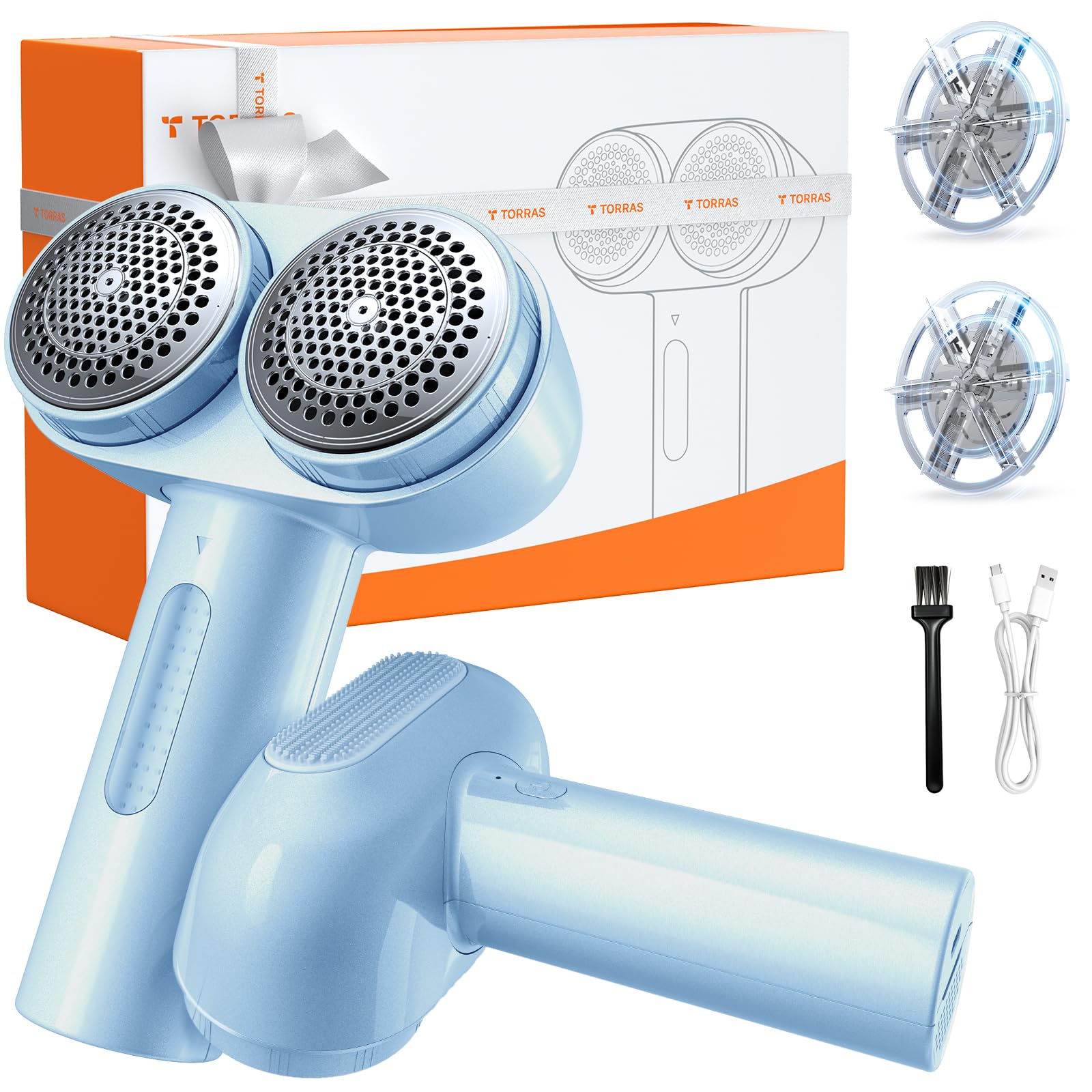 Dual Head Fabric Shaver