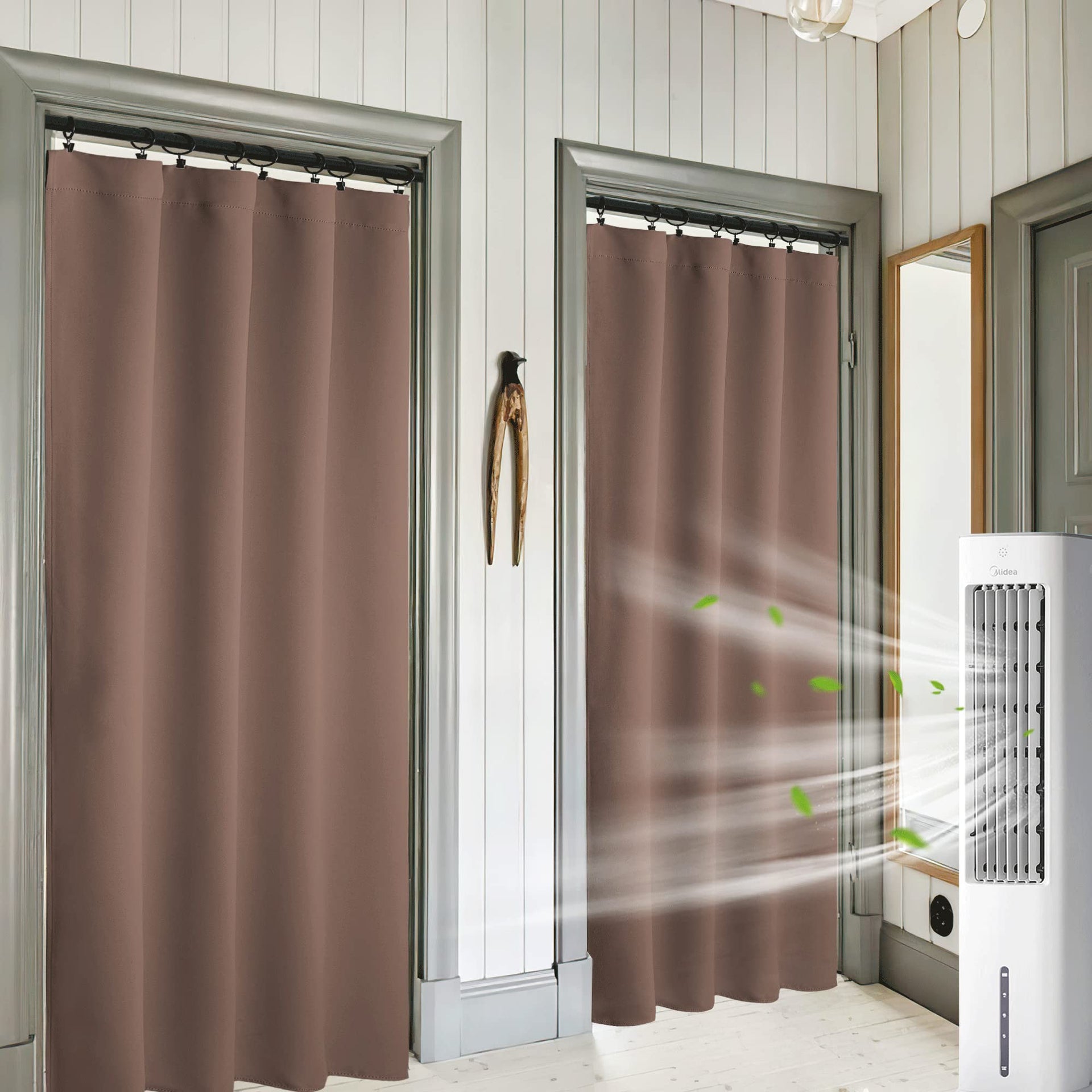 Blackout Curtains for Bedroom Living Dining Room 84 inches Long (2 Count)
