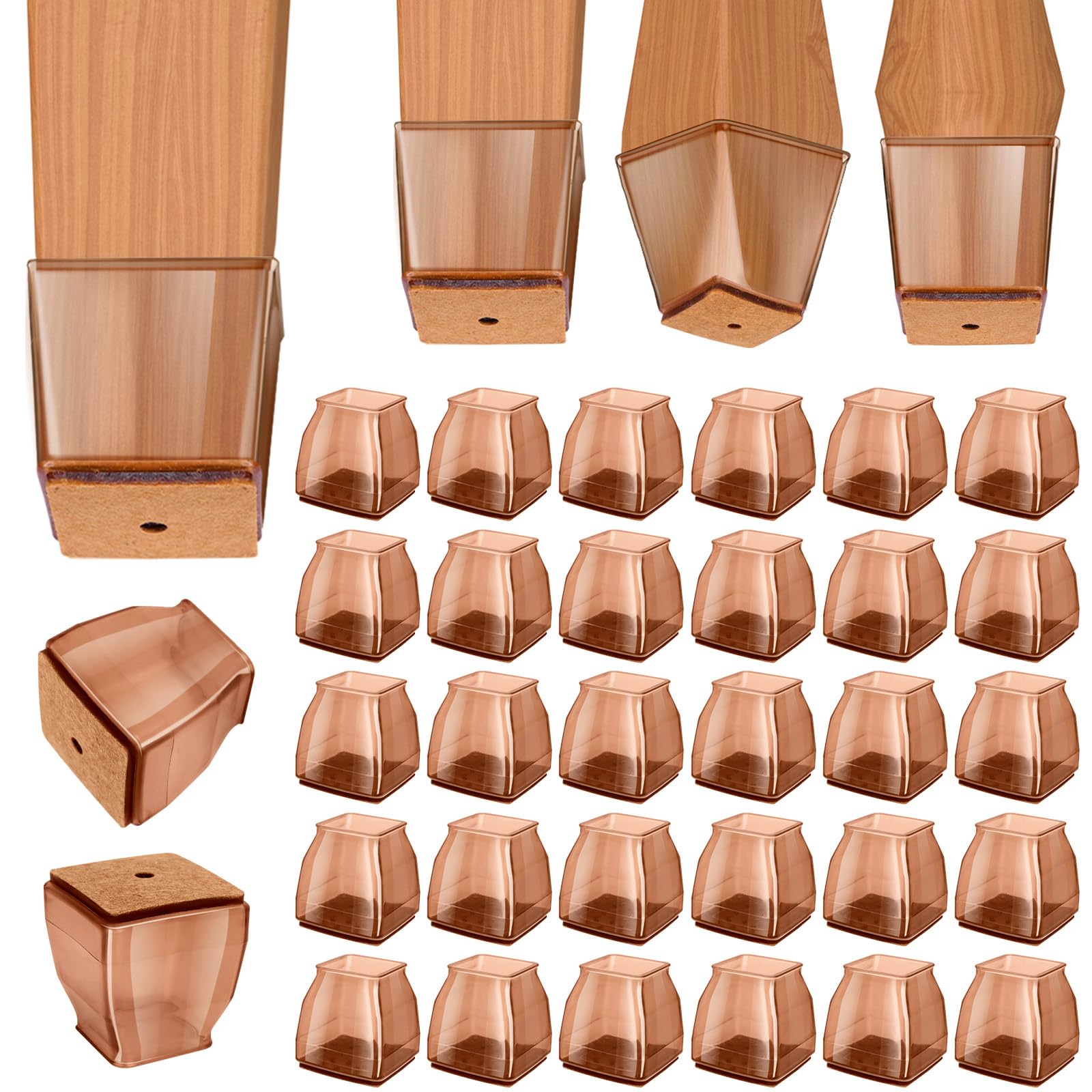 Silicone Chair Leg Floor Protectors
