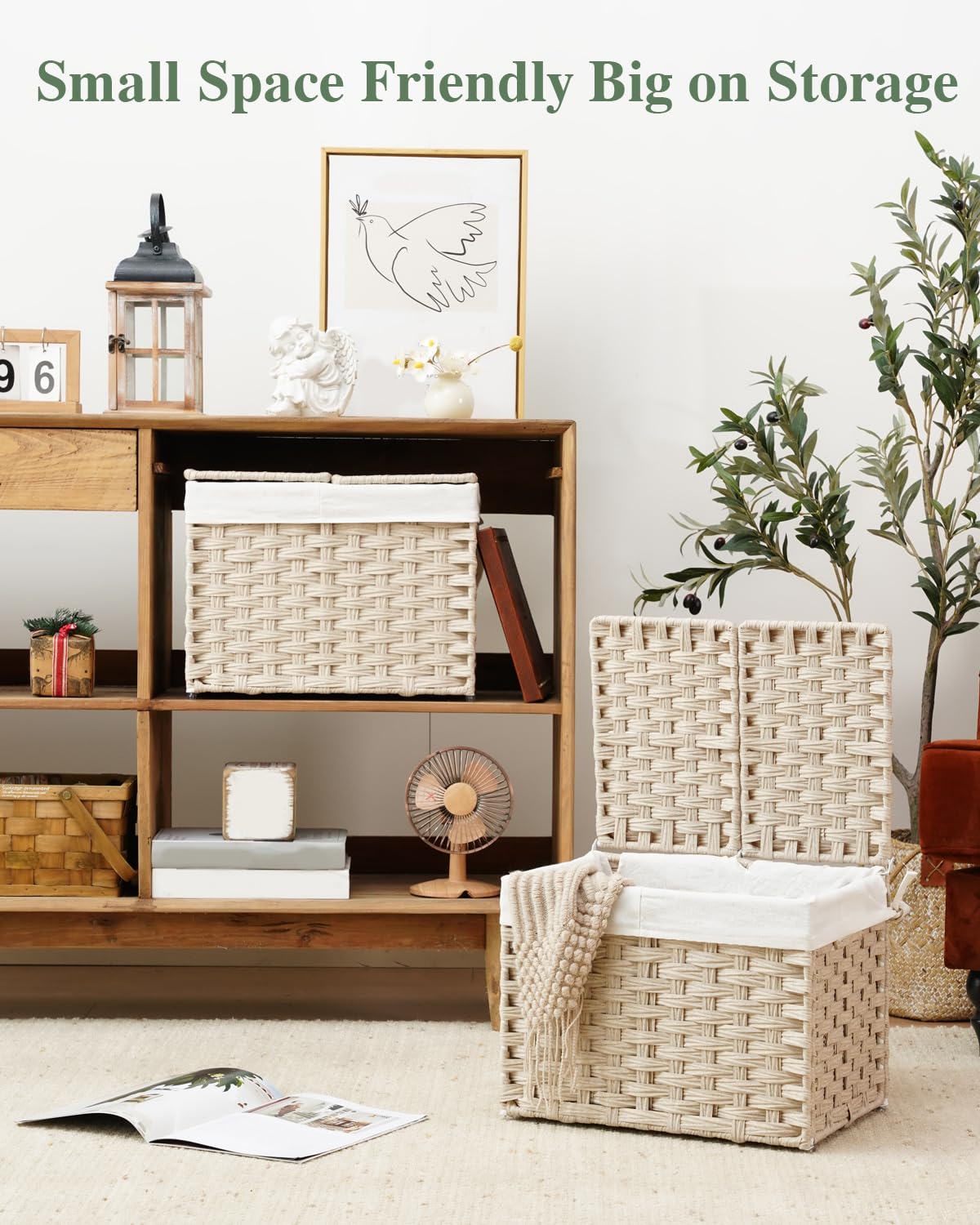 Storage Basket with Lid