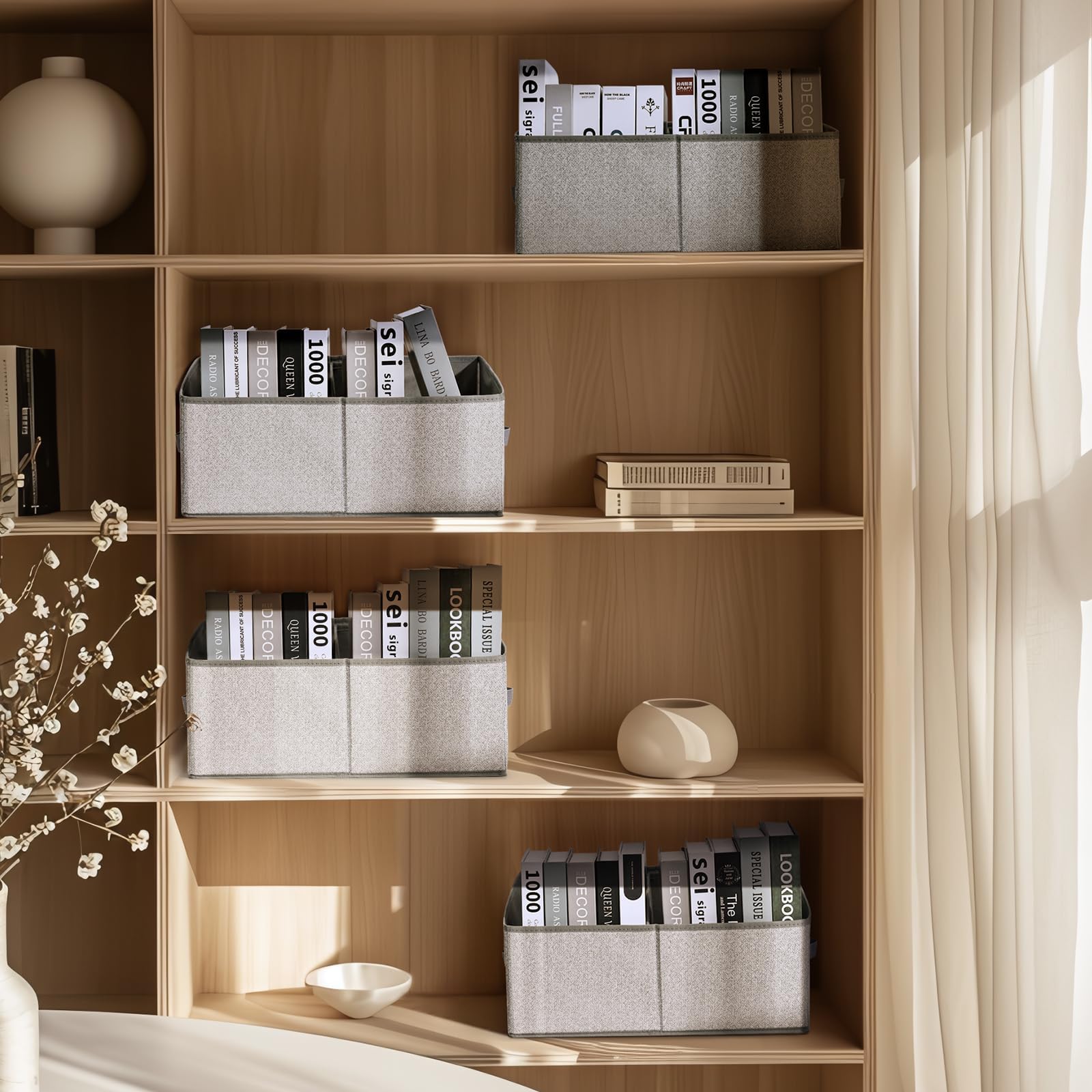 Closet Storage Bins (5 Count)