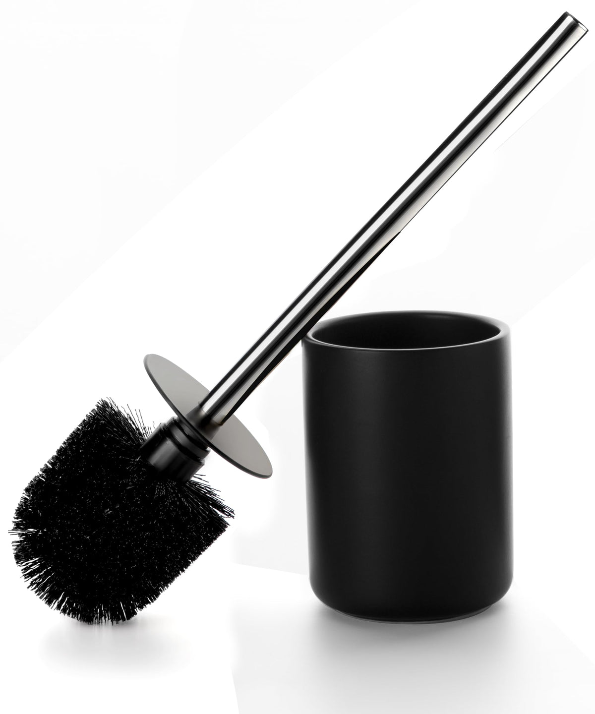 Ceramic Toilet Brush and Holder Set (3 Count)