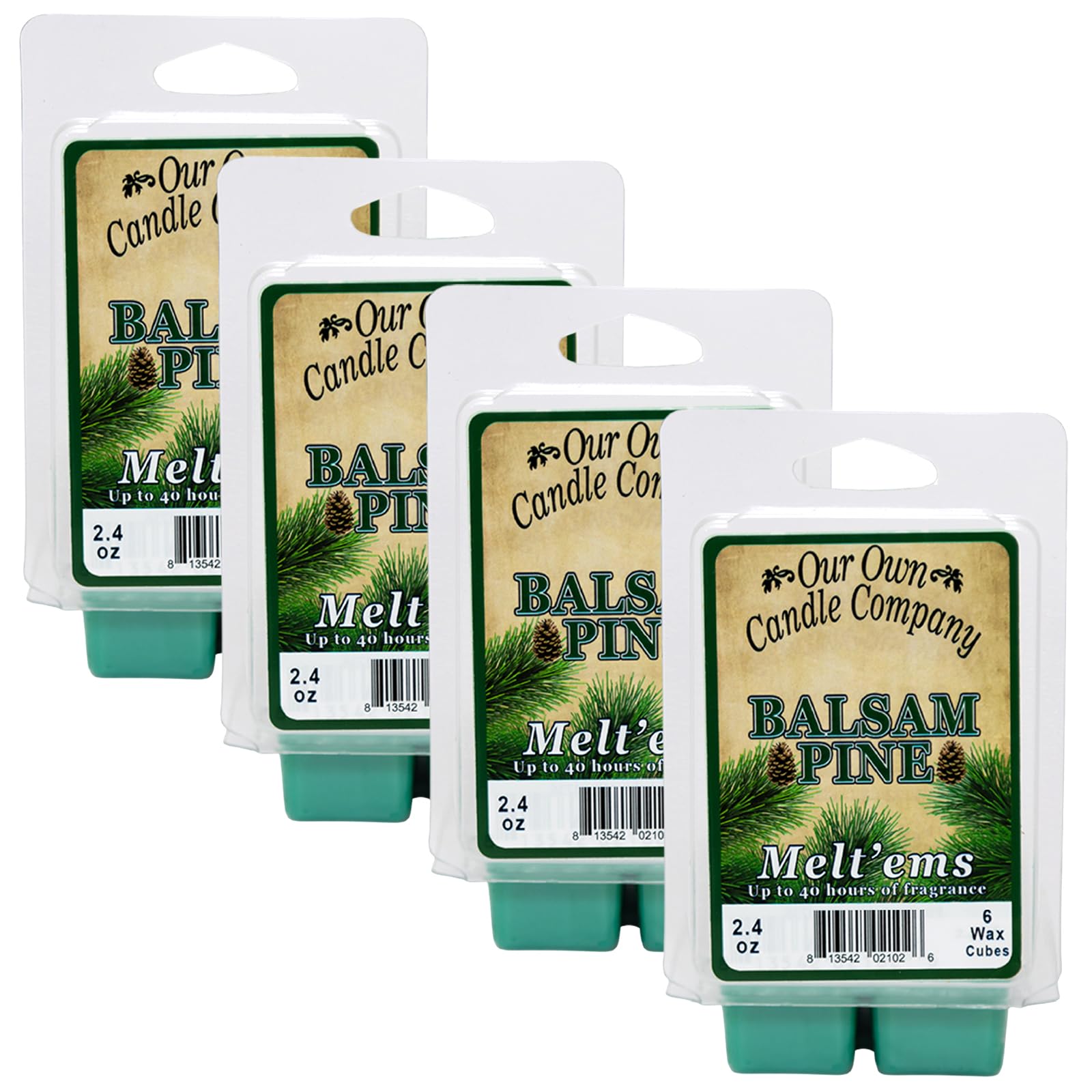 Balsam Pine Scented Wax Melts (9.6 Ounce)