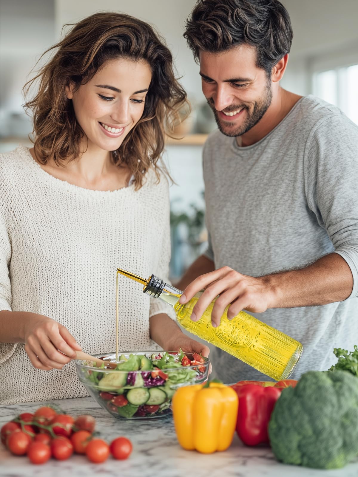 1 Pcs Olive Oil Dispenser Bottle for Kitchen