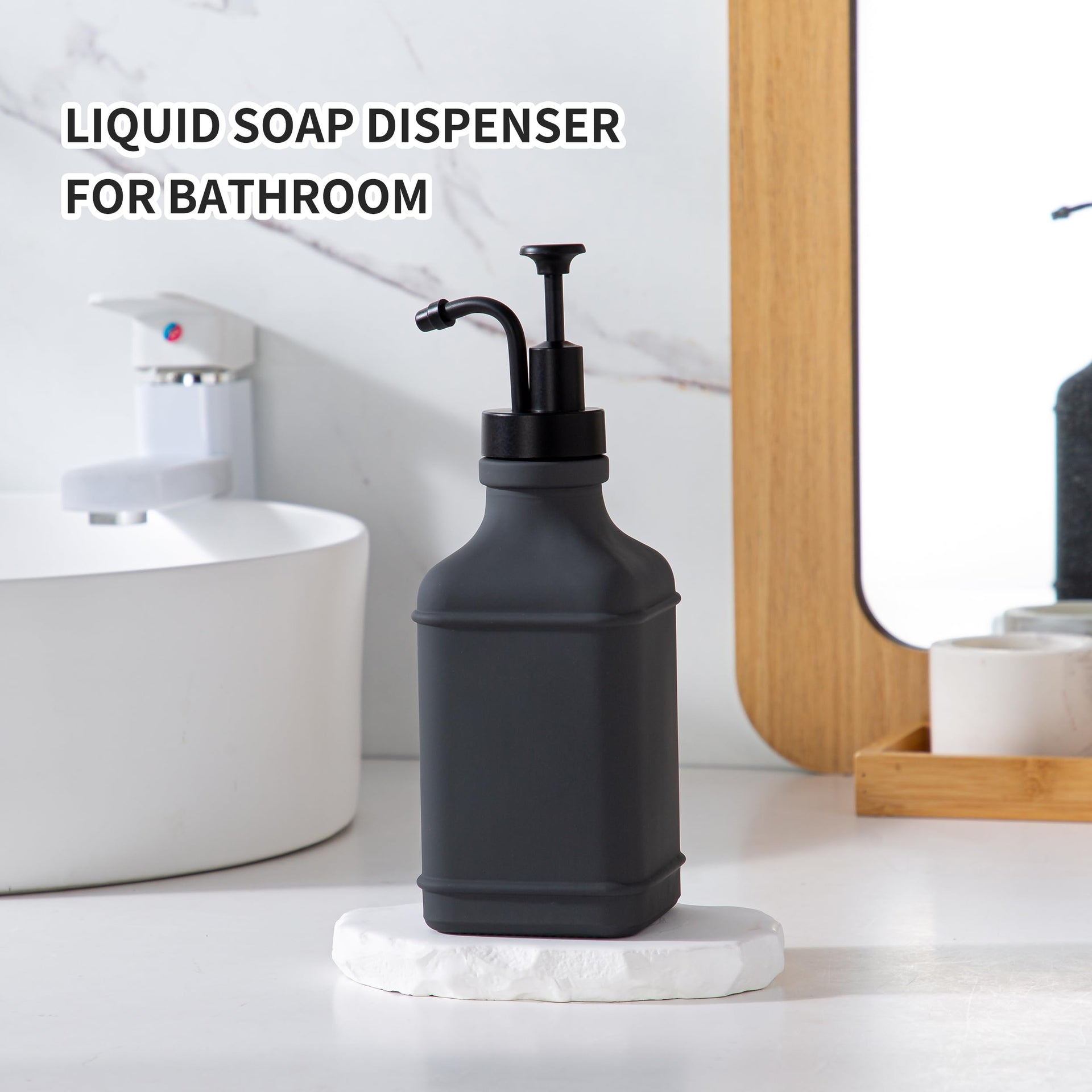 Dark Gray Soap Dispenser