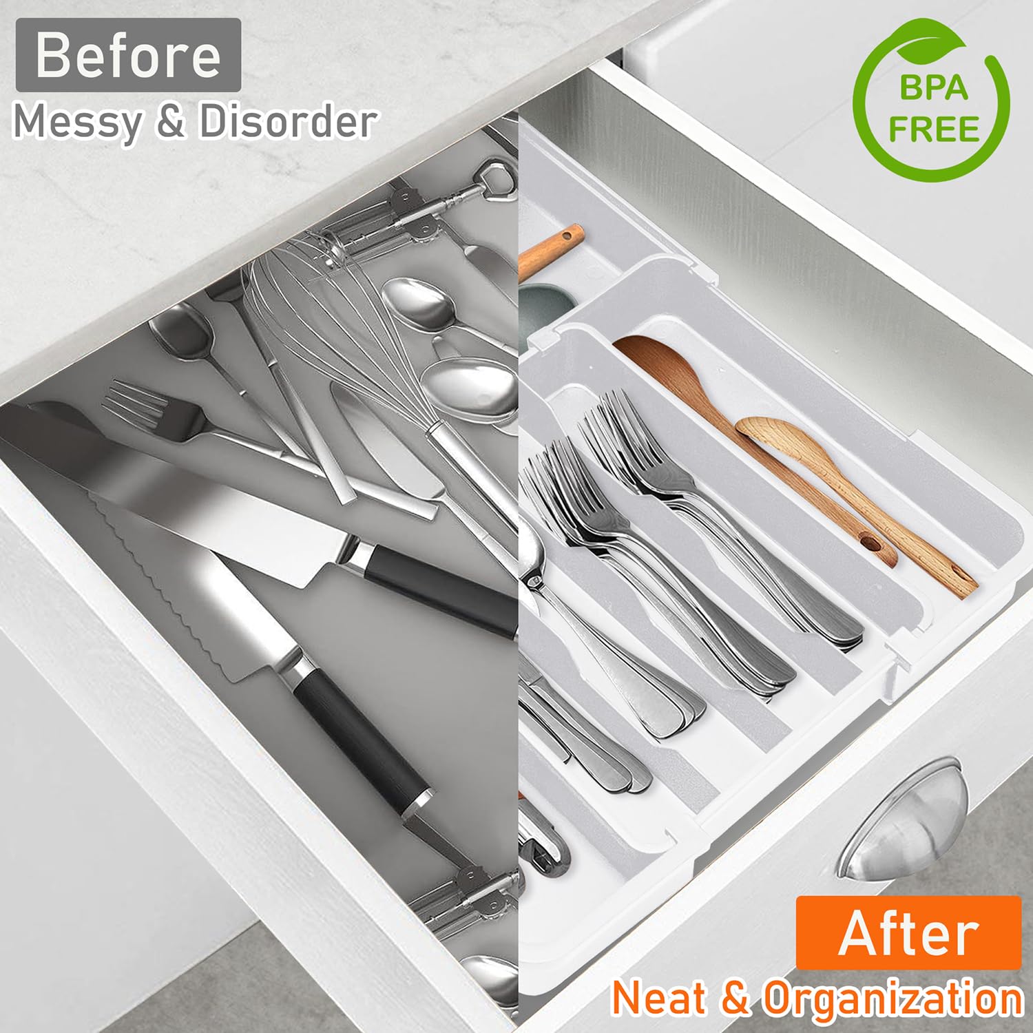 Silverware Drawer Organizer