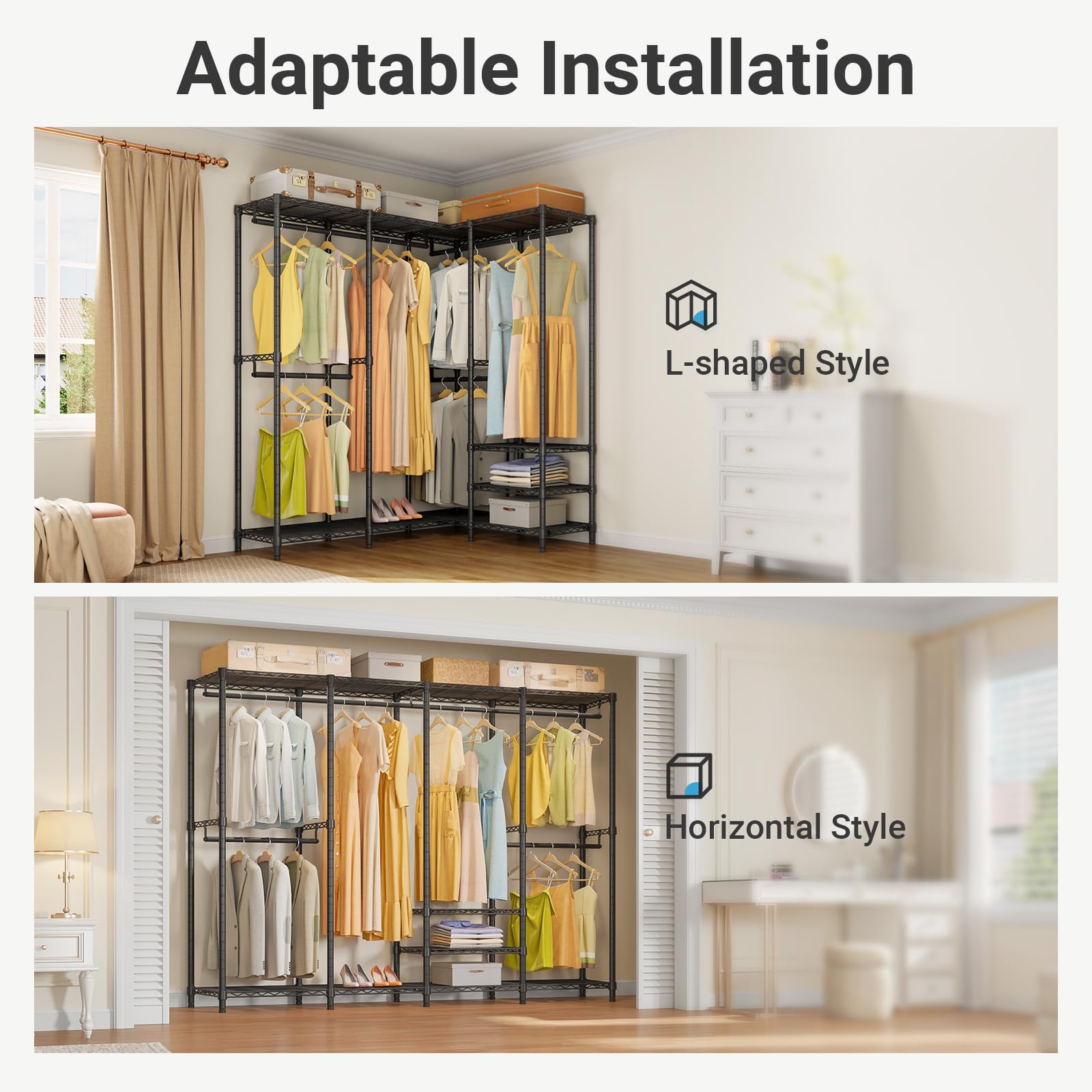 V40 Heavy Duty Clothes Rack