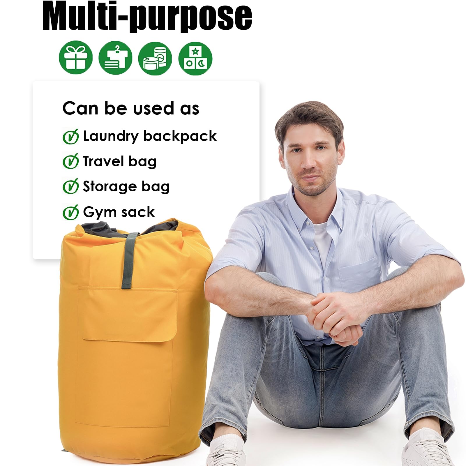 Backpack Laundry Bag