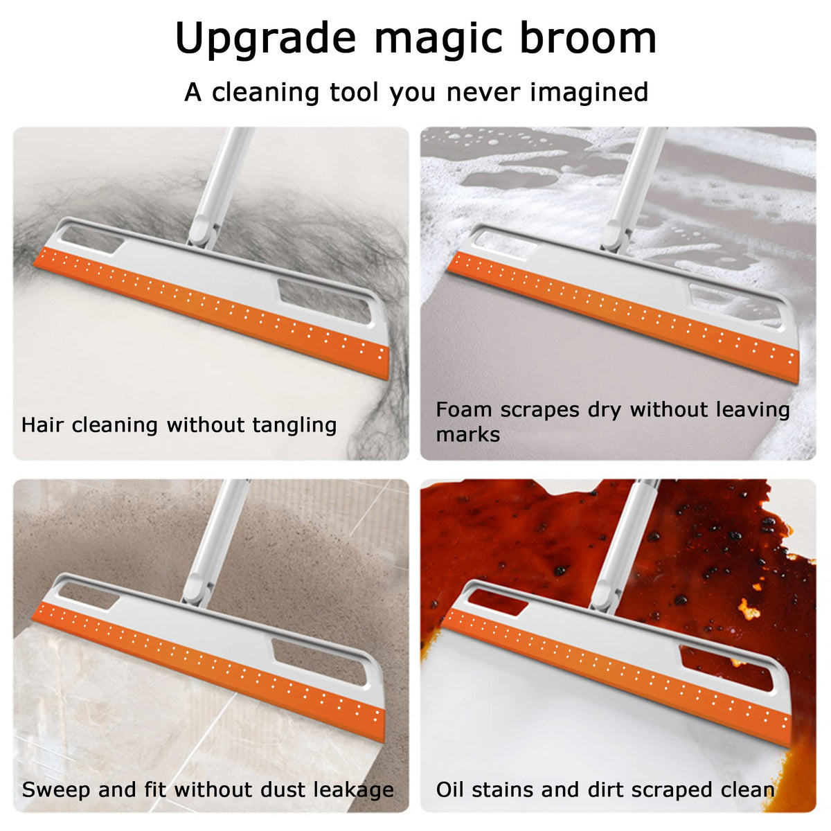 Multifunction Rubber Air Broom