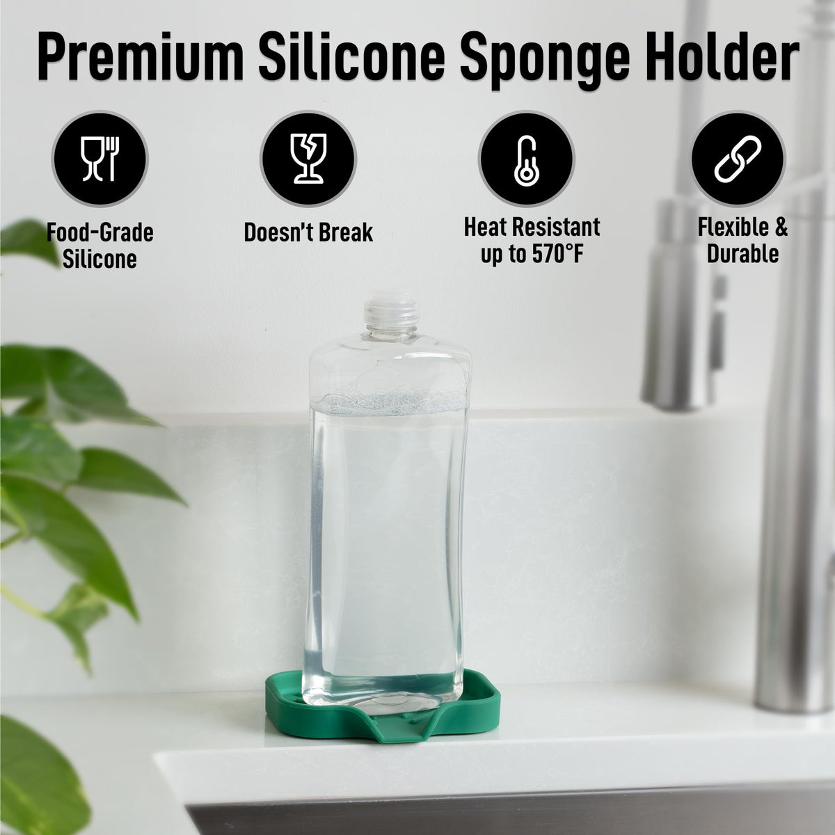 Small Silicone Sponge Holder