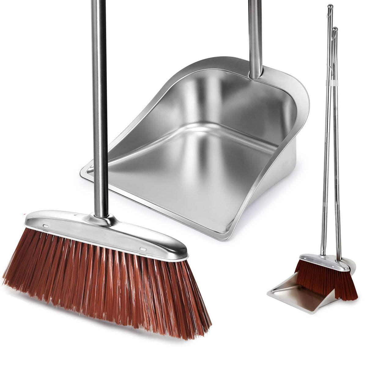 Broom and Dustpan Set for Home