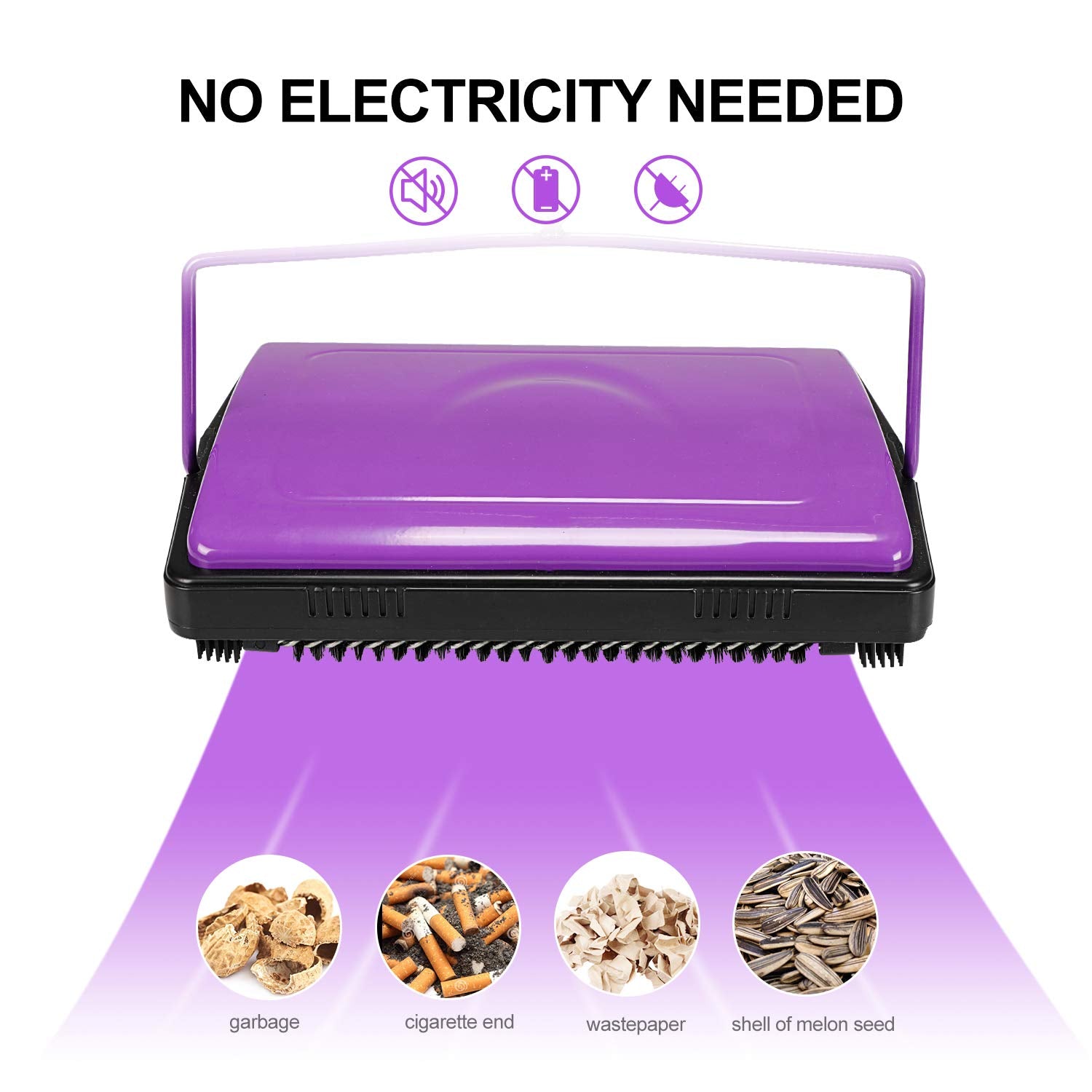 Carpet Sweeper Cleaner Manual Household Sweeper Lightweight