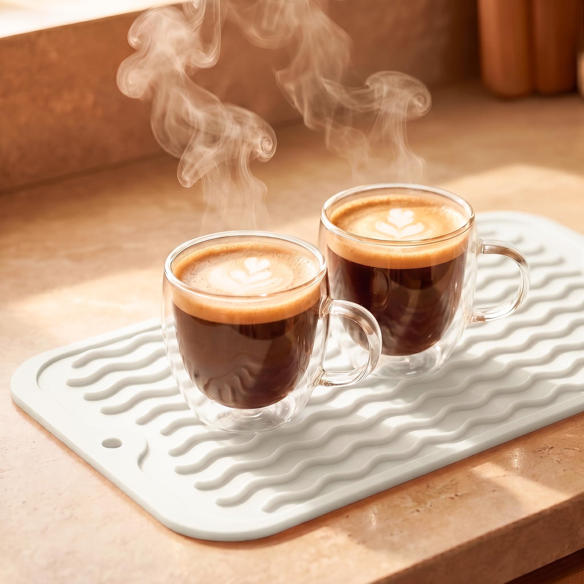 Silicone Dish Drying Mat for Multiple Usage