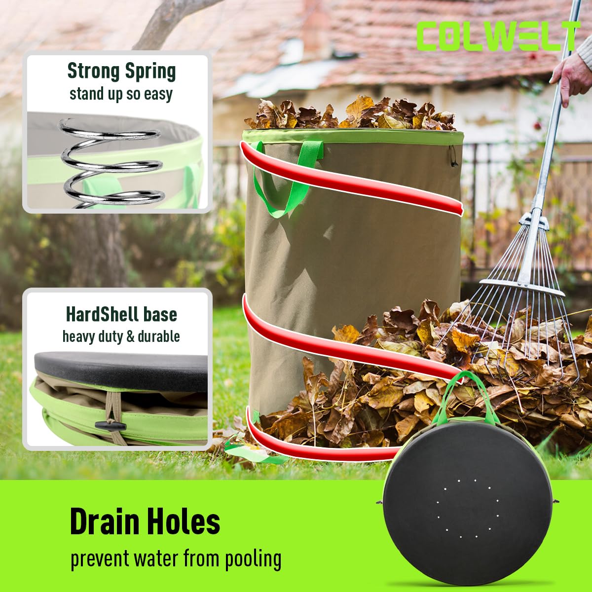 Collapsible Garden Bag 47Gallon