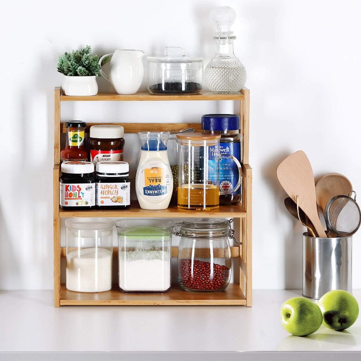Bamboo Spice Rack 3