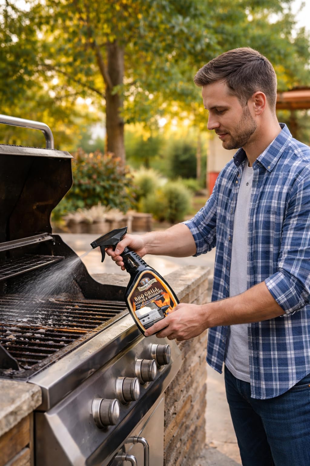 Grill Cleaner and Degreaser (24 Fl Oz)