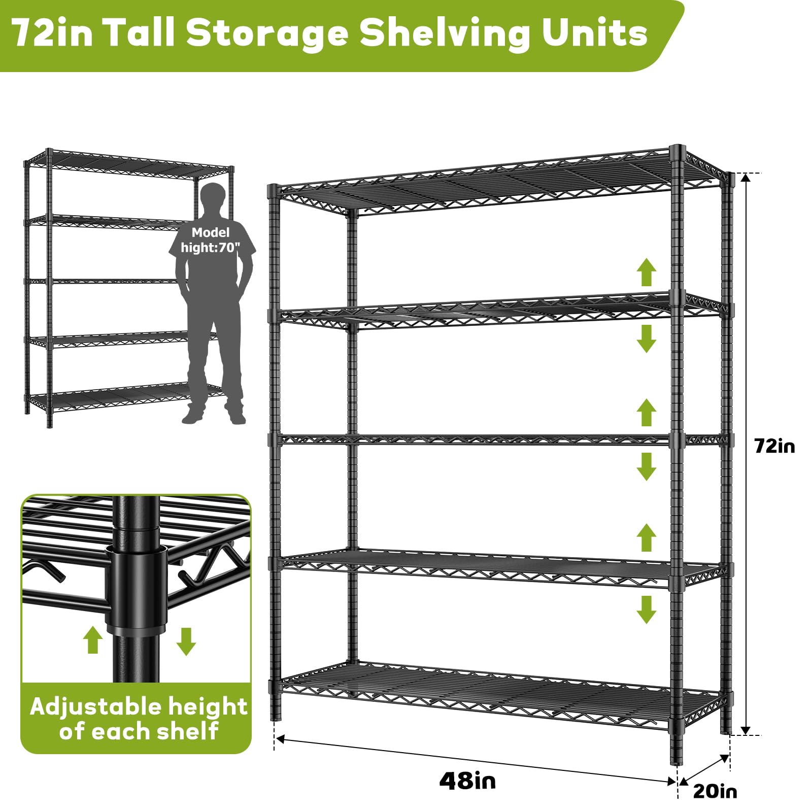 Storage Shelves (3 Count)
