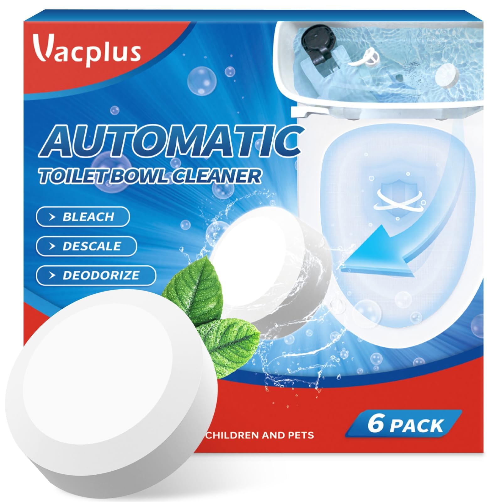 Toilet Bowl Cleaner Tablets (6 Count)