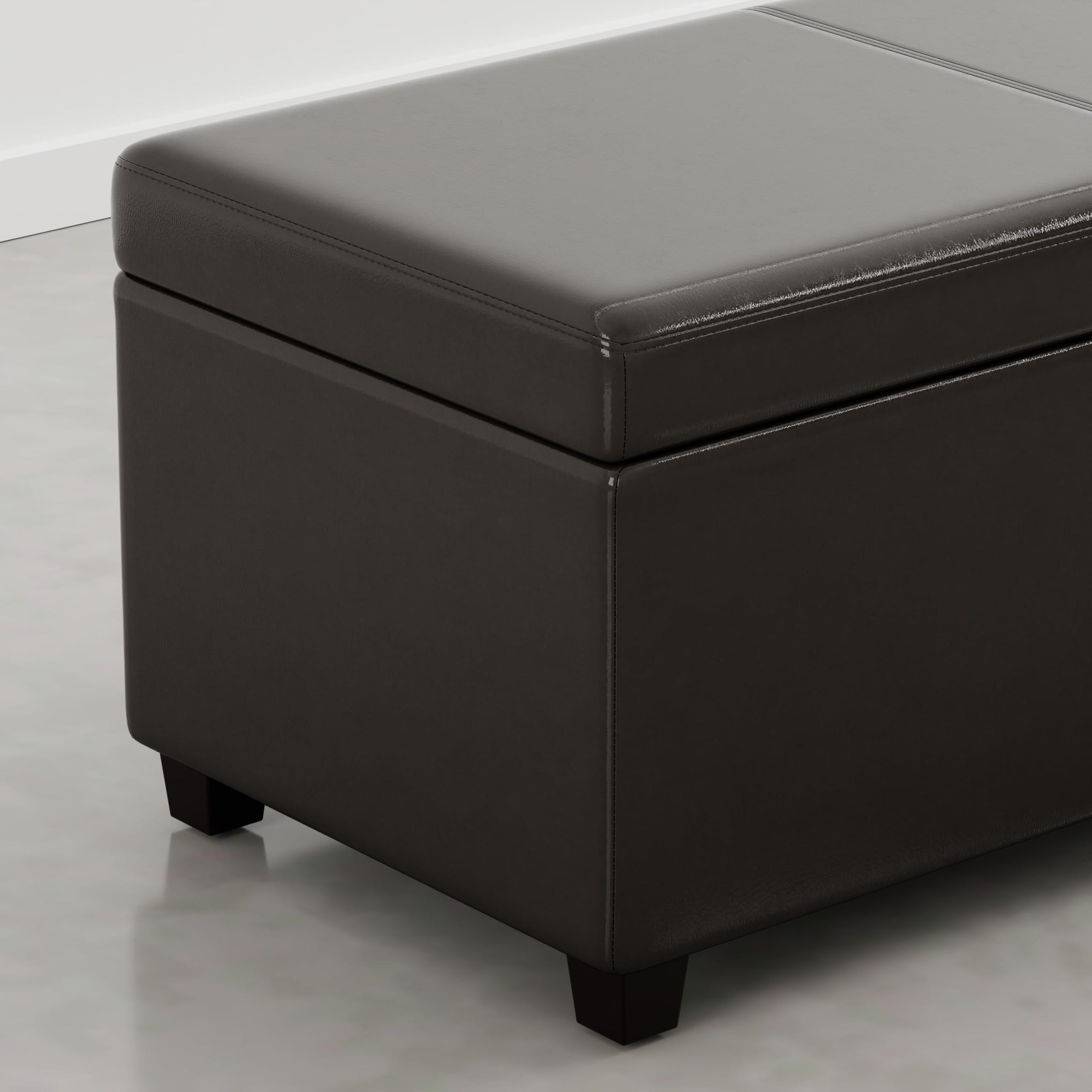 Avalon Extra Large Storage Ottoman Bench