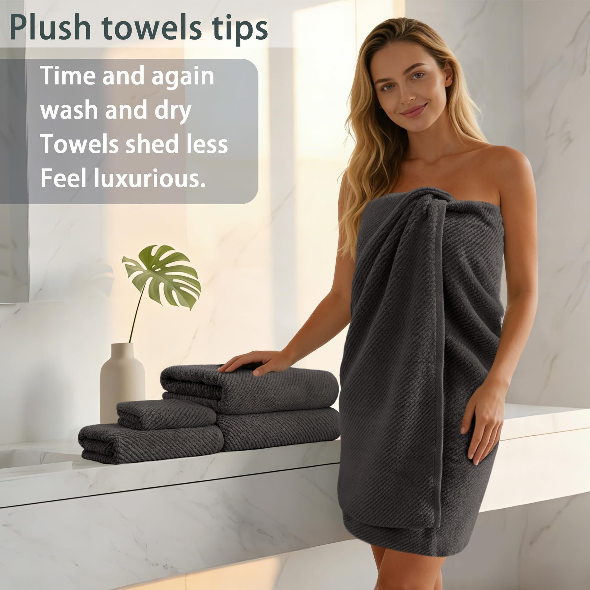 6PC Towel Set (6 Count)