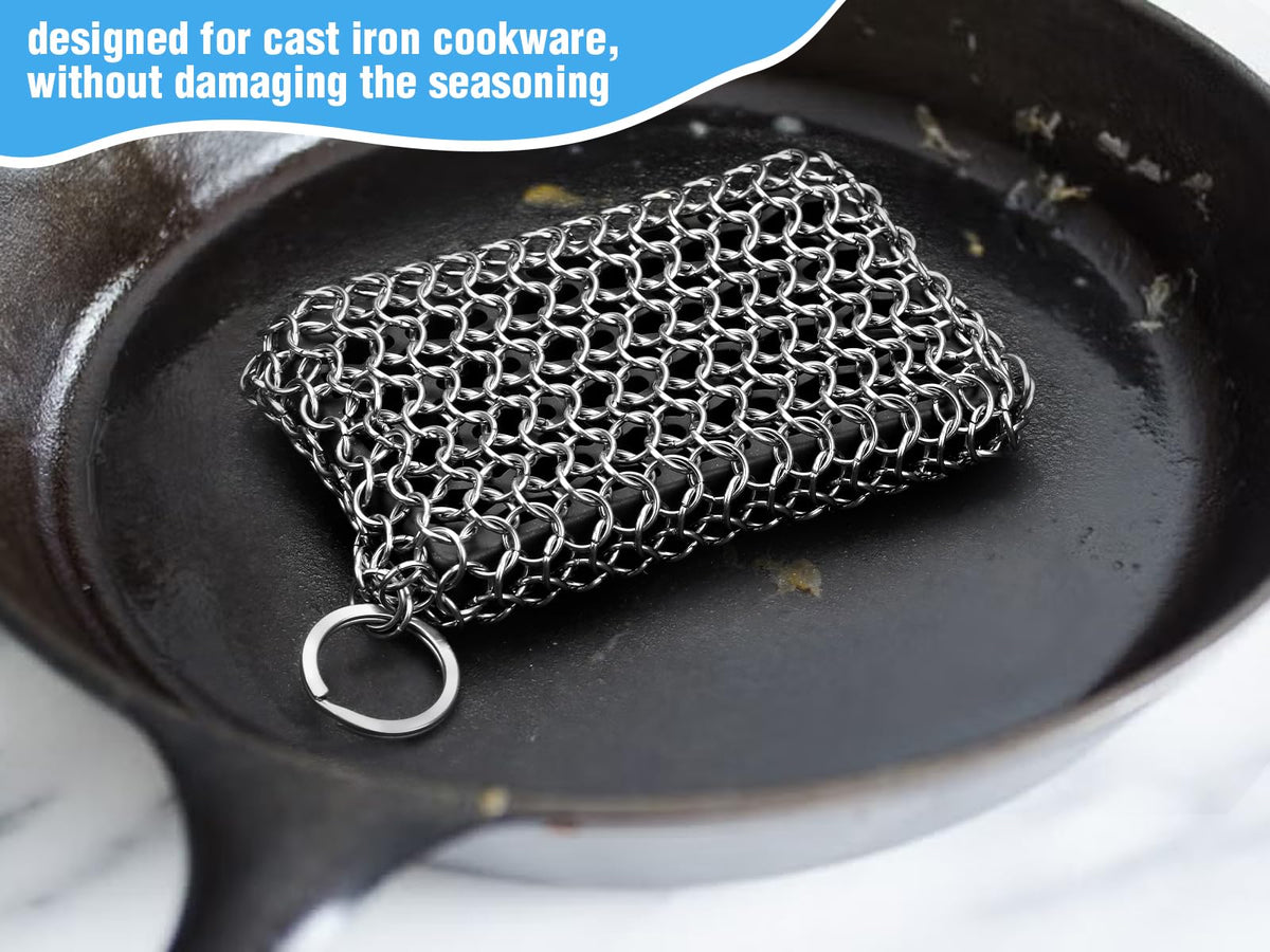 316L Cast Iron Scrubber Cleaner (4.762 Ounce)