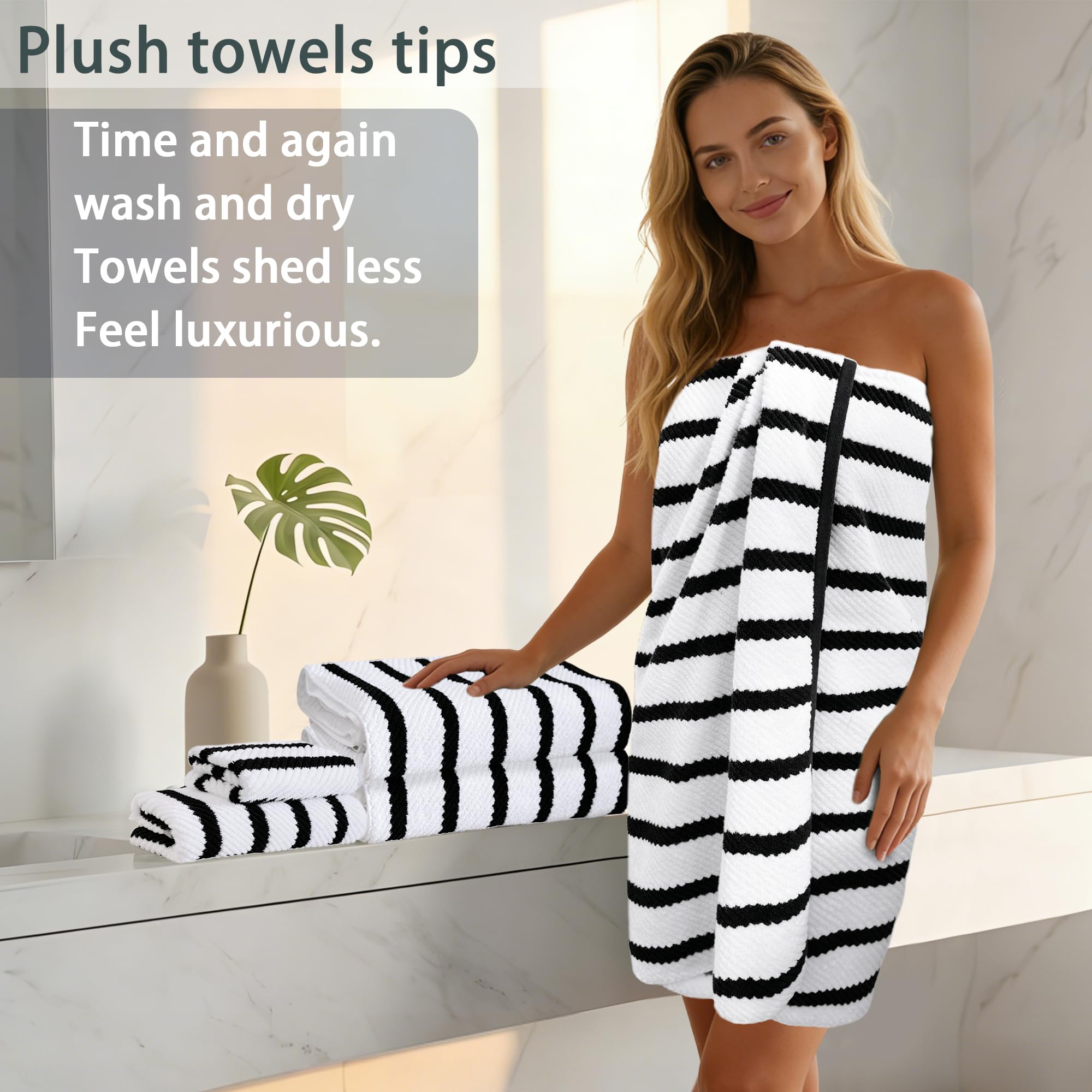 6PC Towel Set (6 Count)