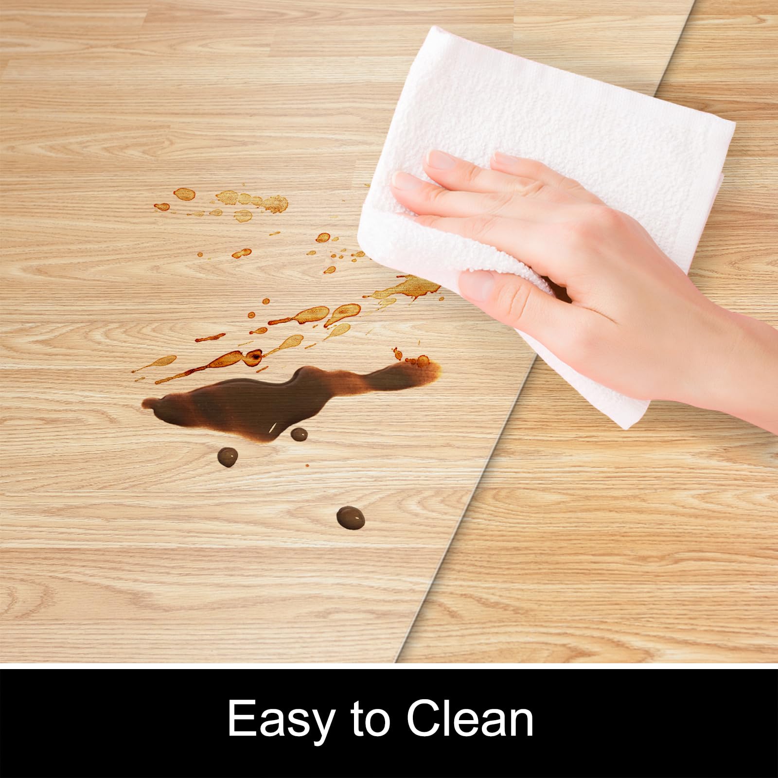 Clear Chair mat for Hardwood Floor 46 x 46 inches
