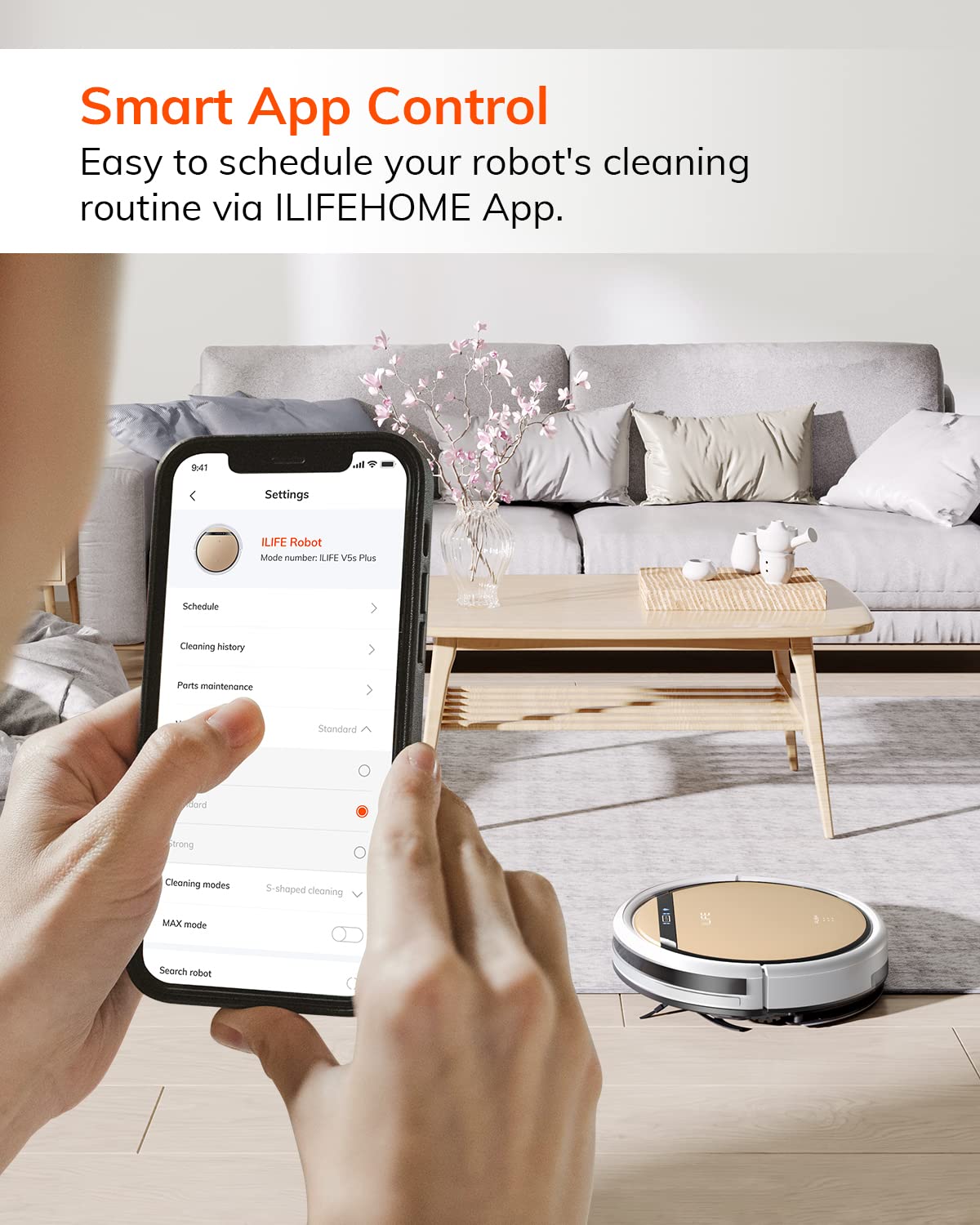 V5s Plus Robot Vacuum and Mop Combo
