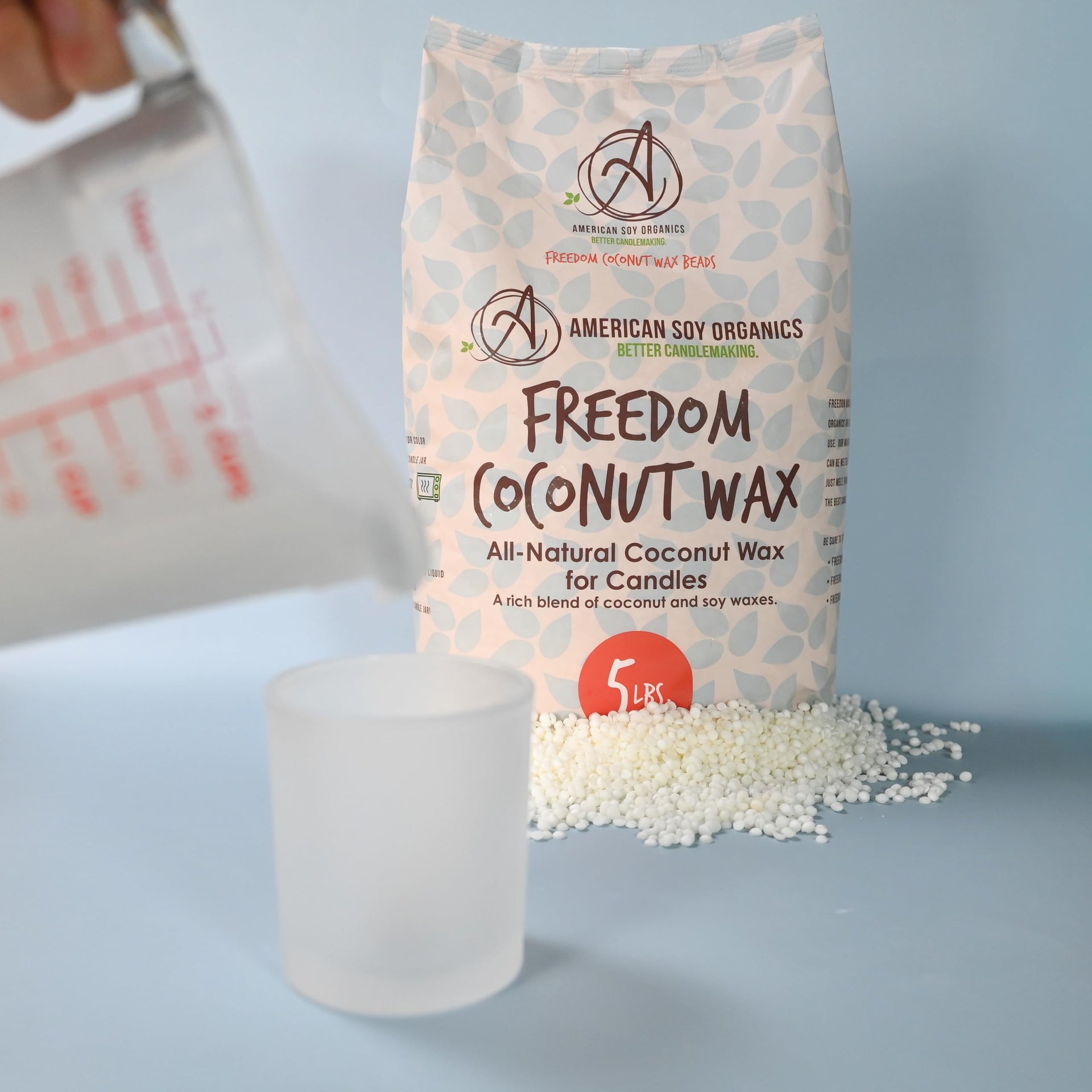 Freedom Coconut Soy Wax Beads