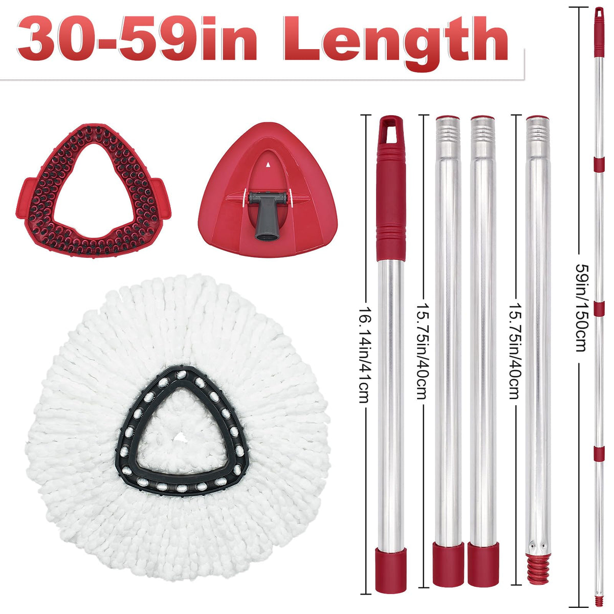 Mop Head Replacement (5 Count)