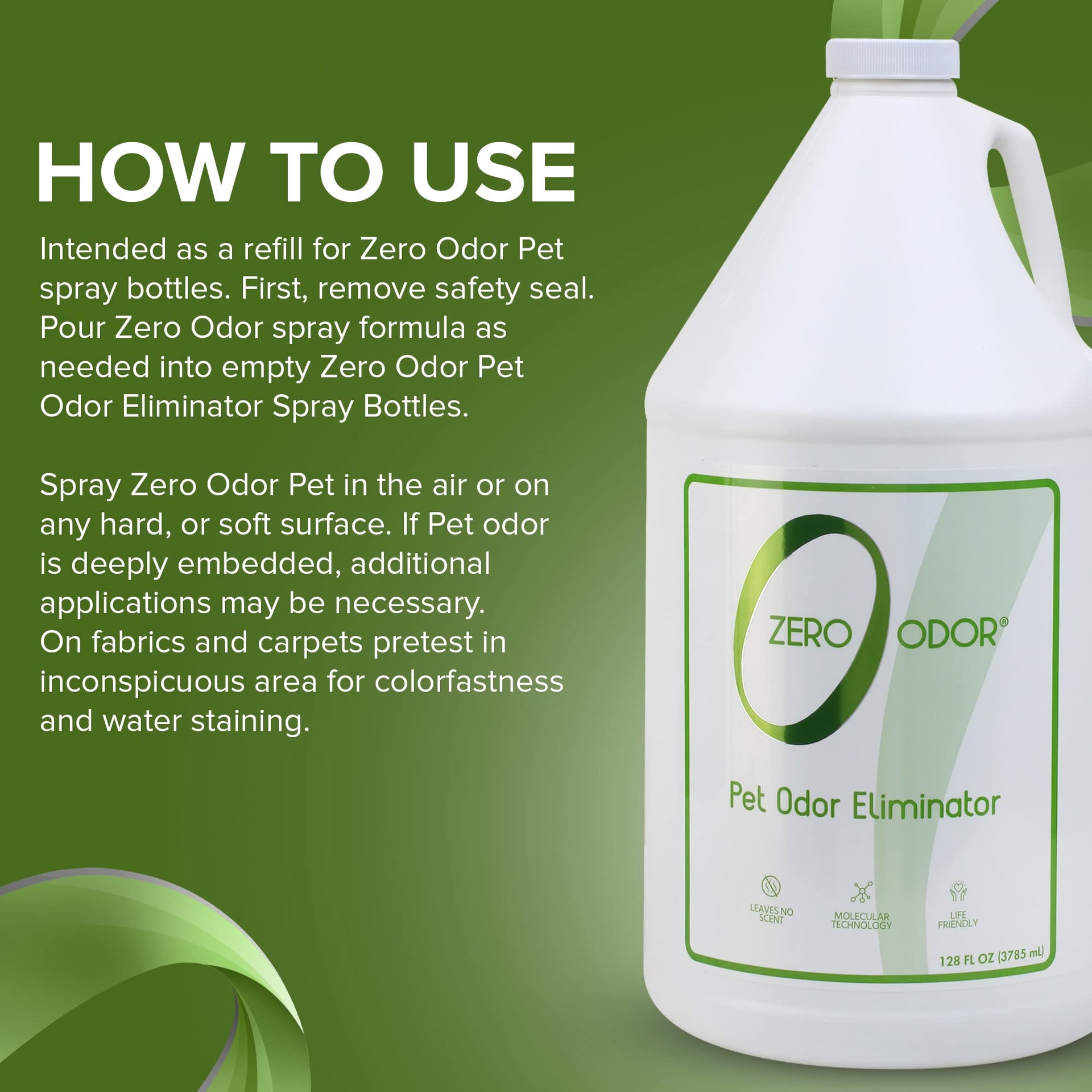Pet Odor Eliminator Refill for Cat & Dog Urine